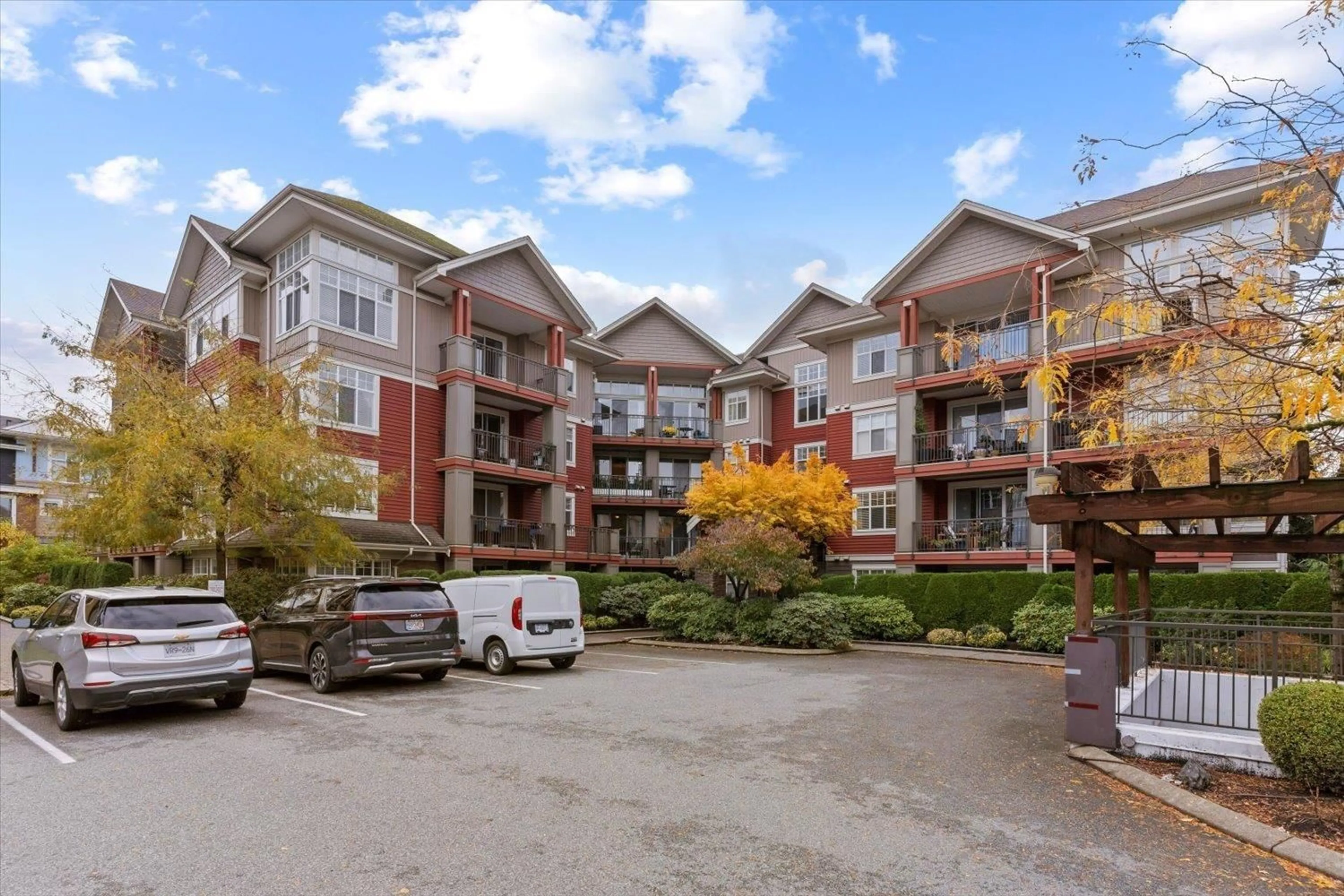 A pic from exterior of the house or condo, the street view for 407A 45595 TAMIHI WAY, Chilliwack British Columbia V2R0G3