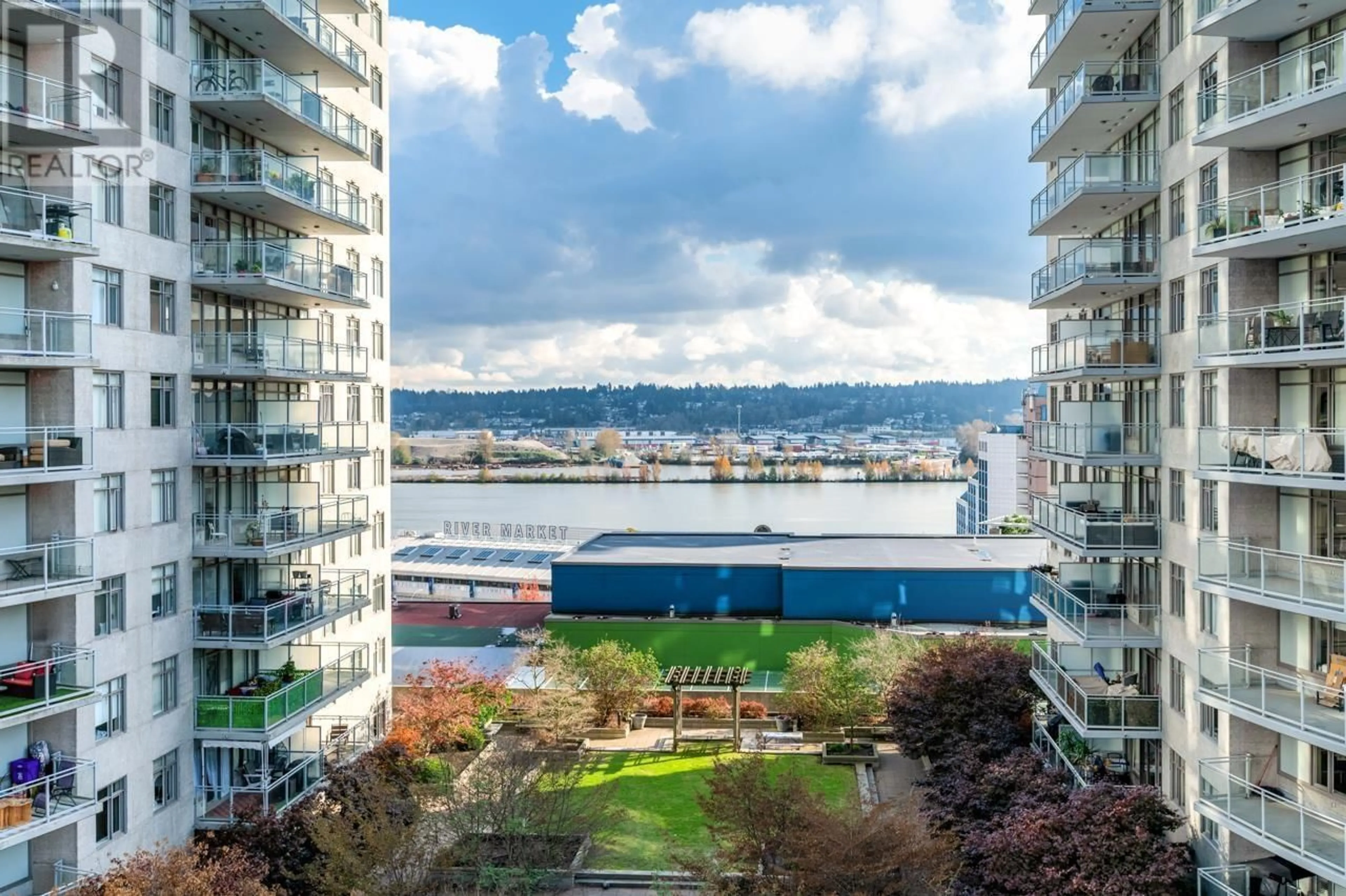 A pic from exterior of the house or condo, the view of city buildings for 1309 823 CARNARVON STREET, New Westminster British Columbia V3M1E9