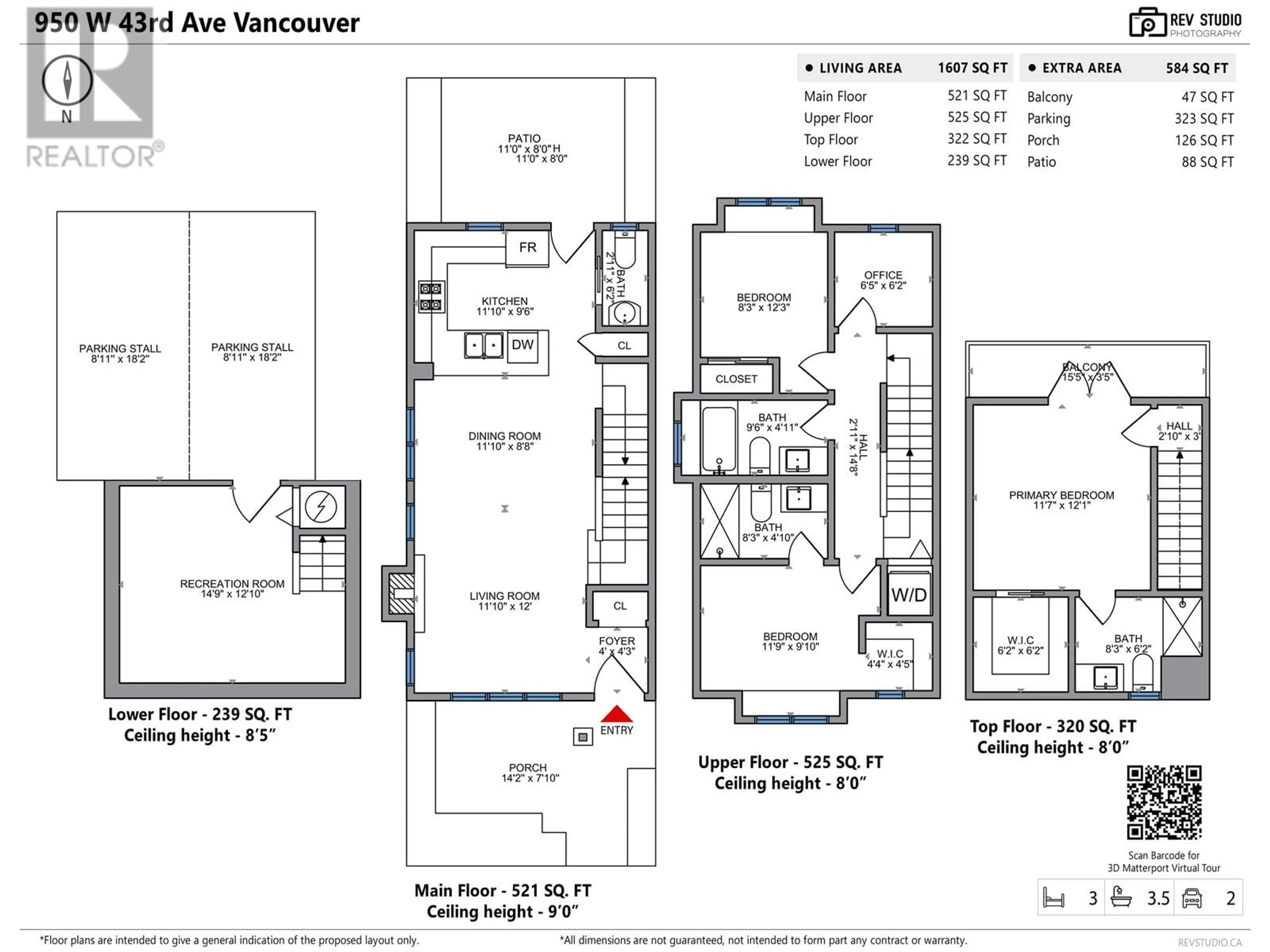 Floor plan for 950 W 43RD AVENUE, Vancouver British Columbia V6M2W2