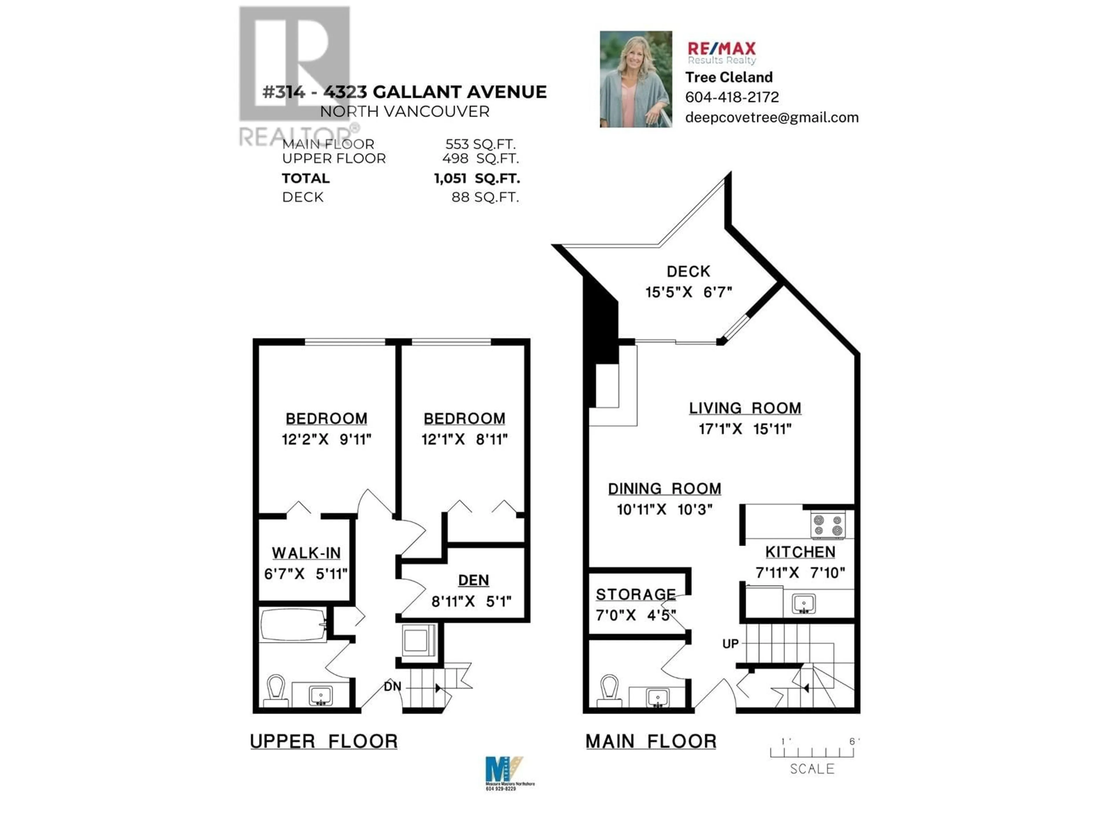 Floor plan for 314 4323 GALLANT AVENUE, North Vancouver British Columbia V7G2C1