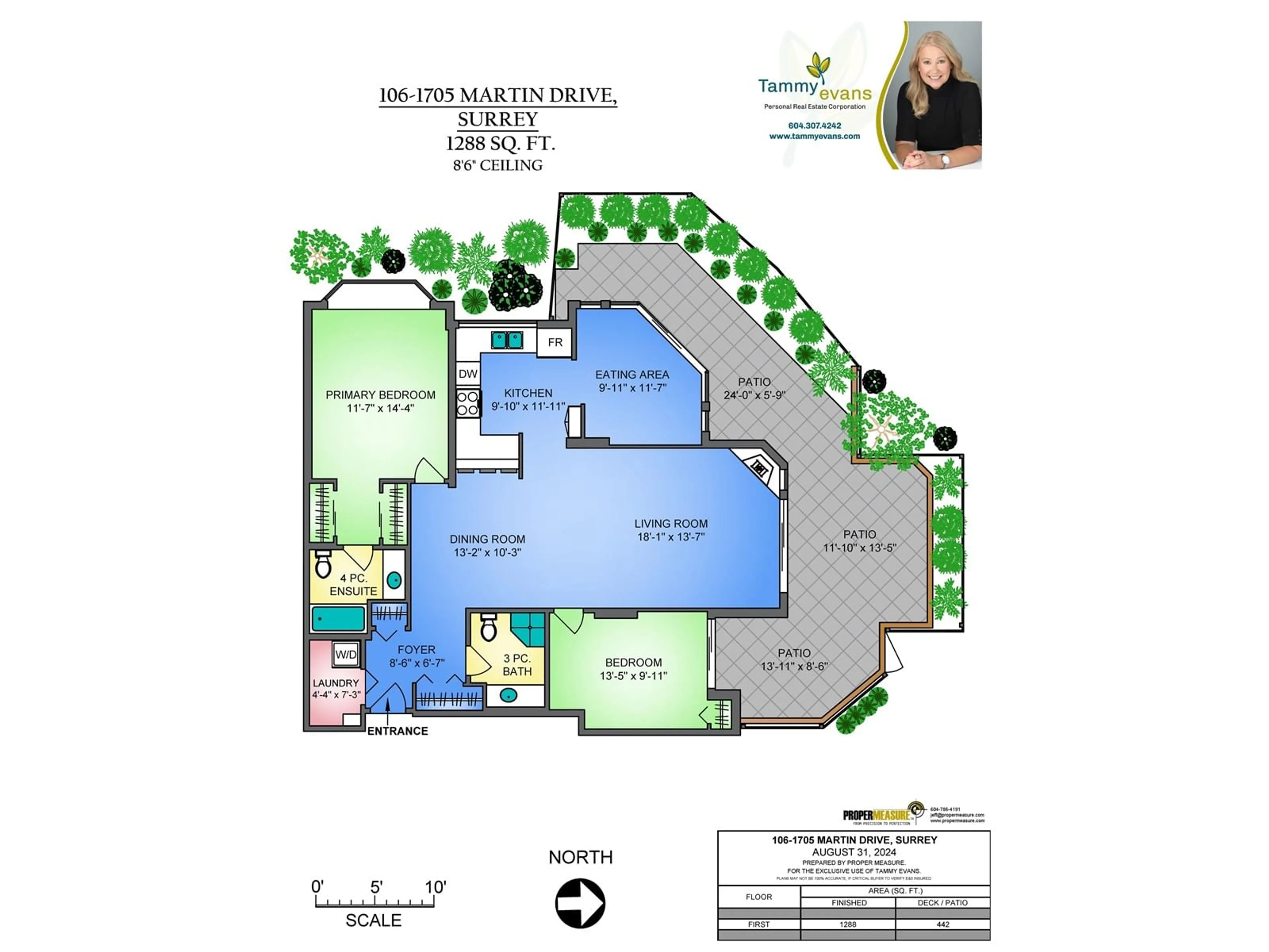 Floor plan for 106 1705 MARTIN DRIVE, Surrey British Columbia V4A9T5