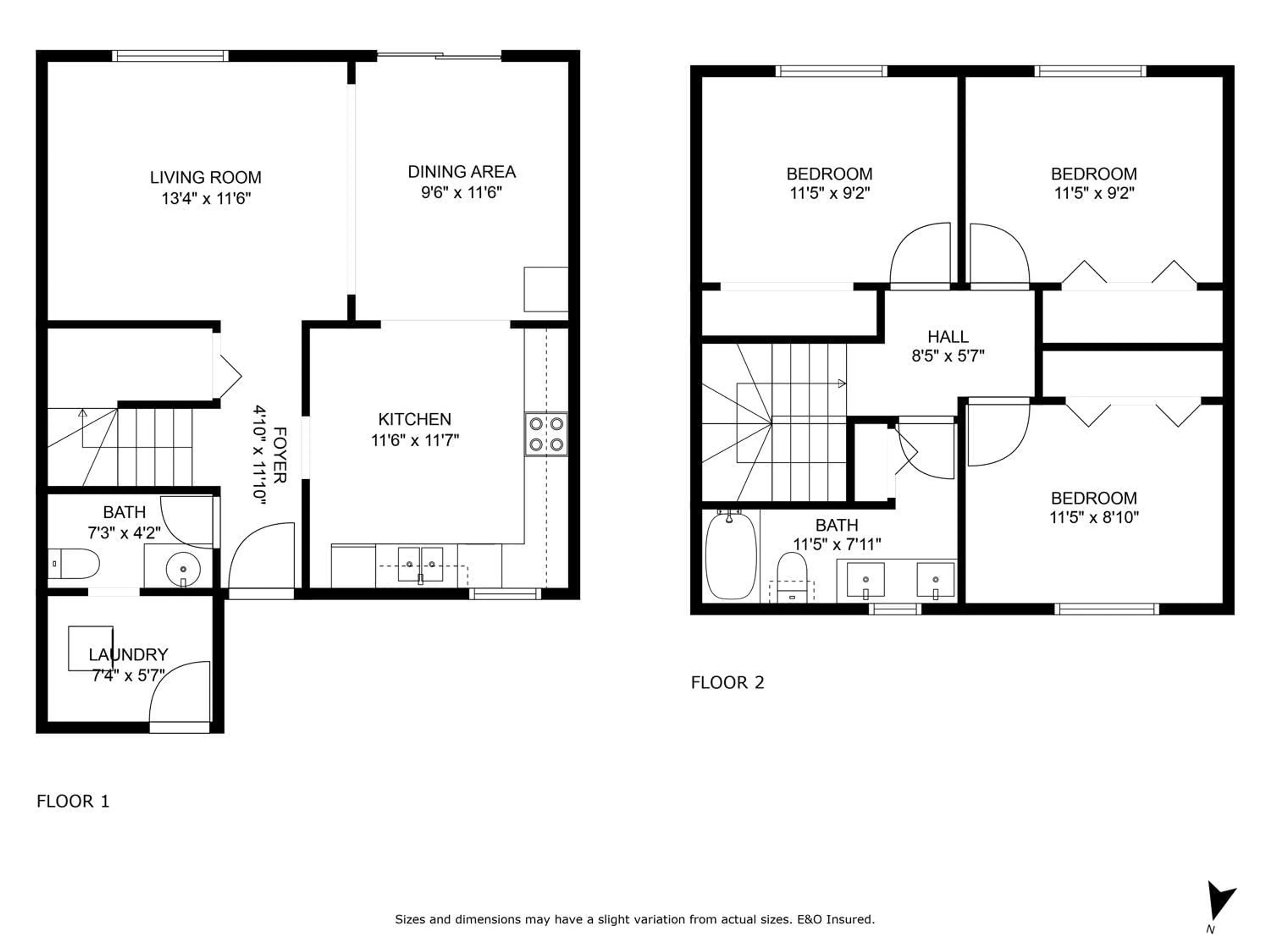 Floor plan for 3 9473 HAZEL STREET, Chilliwack British Columbia V2P5M9