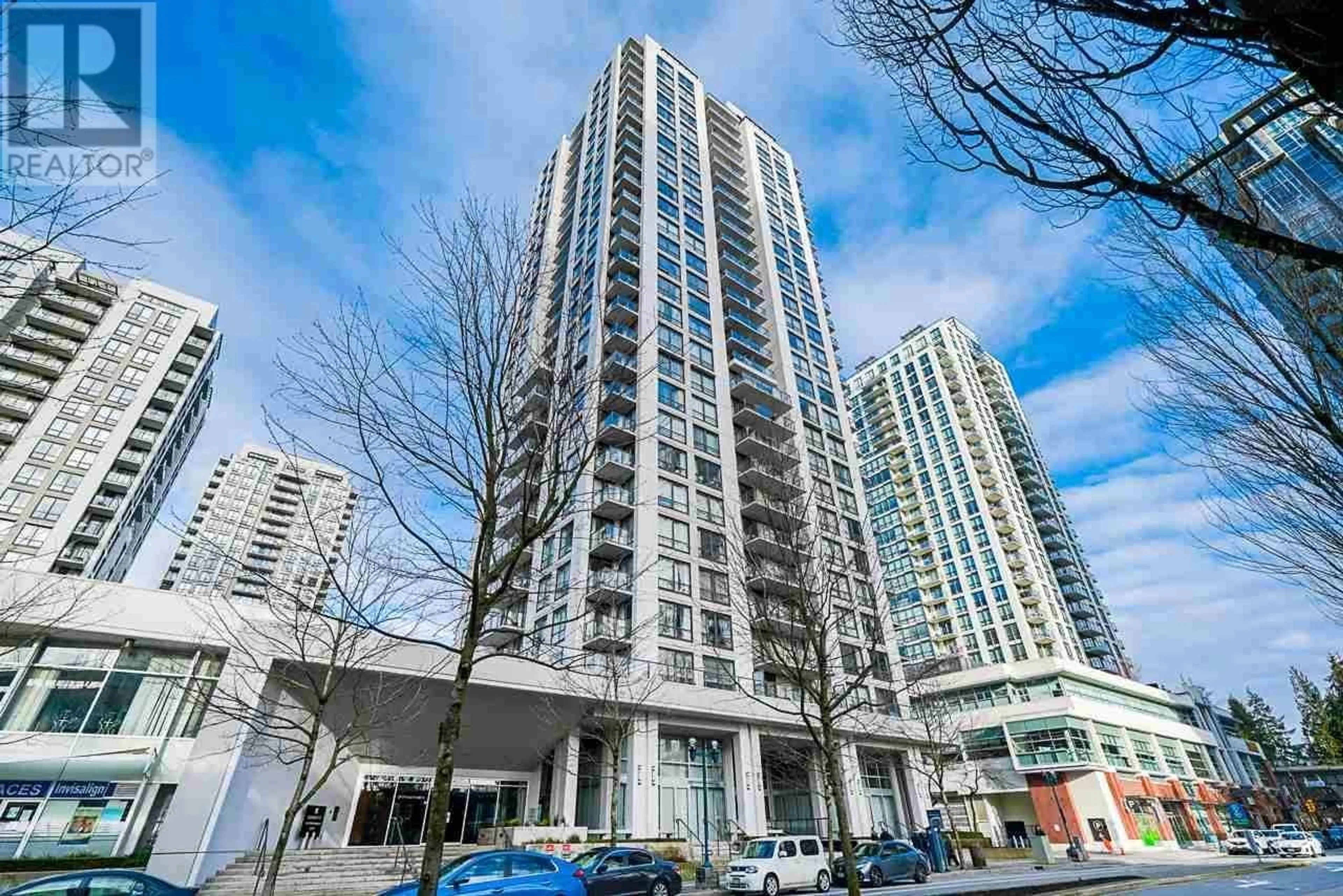 A pic from exterior of the house or condo, the front or back of building for 1403 2979 GLEN DRIVE, Coquitlam British Columbia V3B0B2