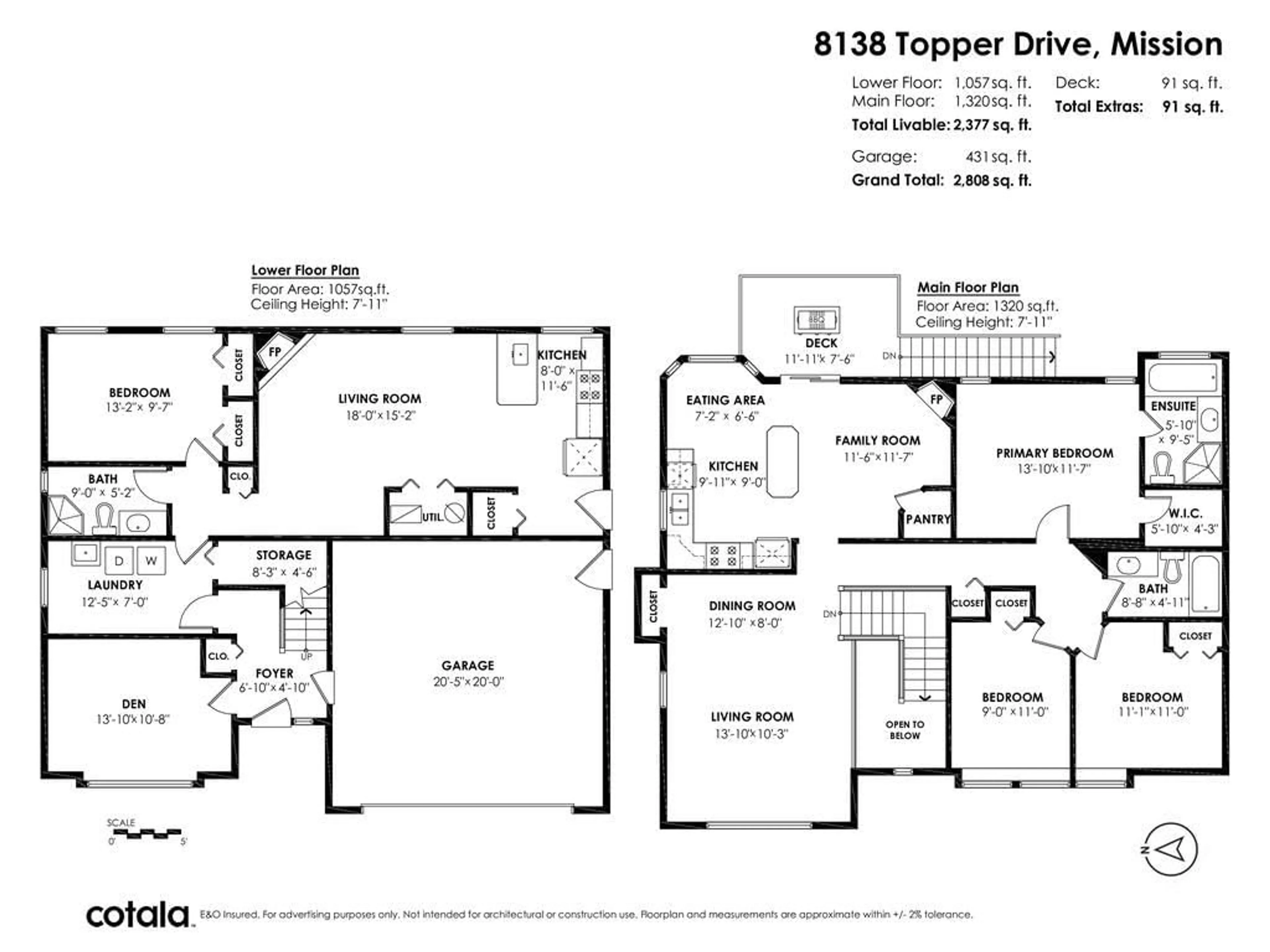 Floor plan for 8138 TOPPER DRIVE, Mission British Columbia V2V7A8