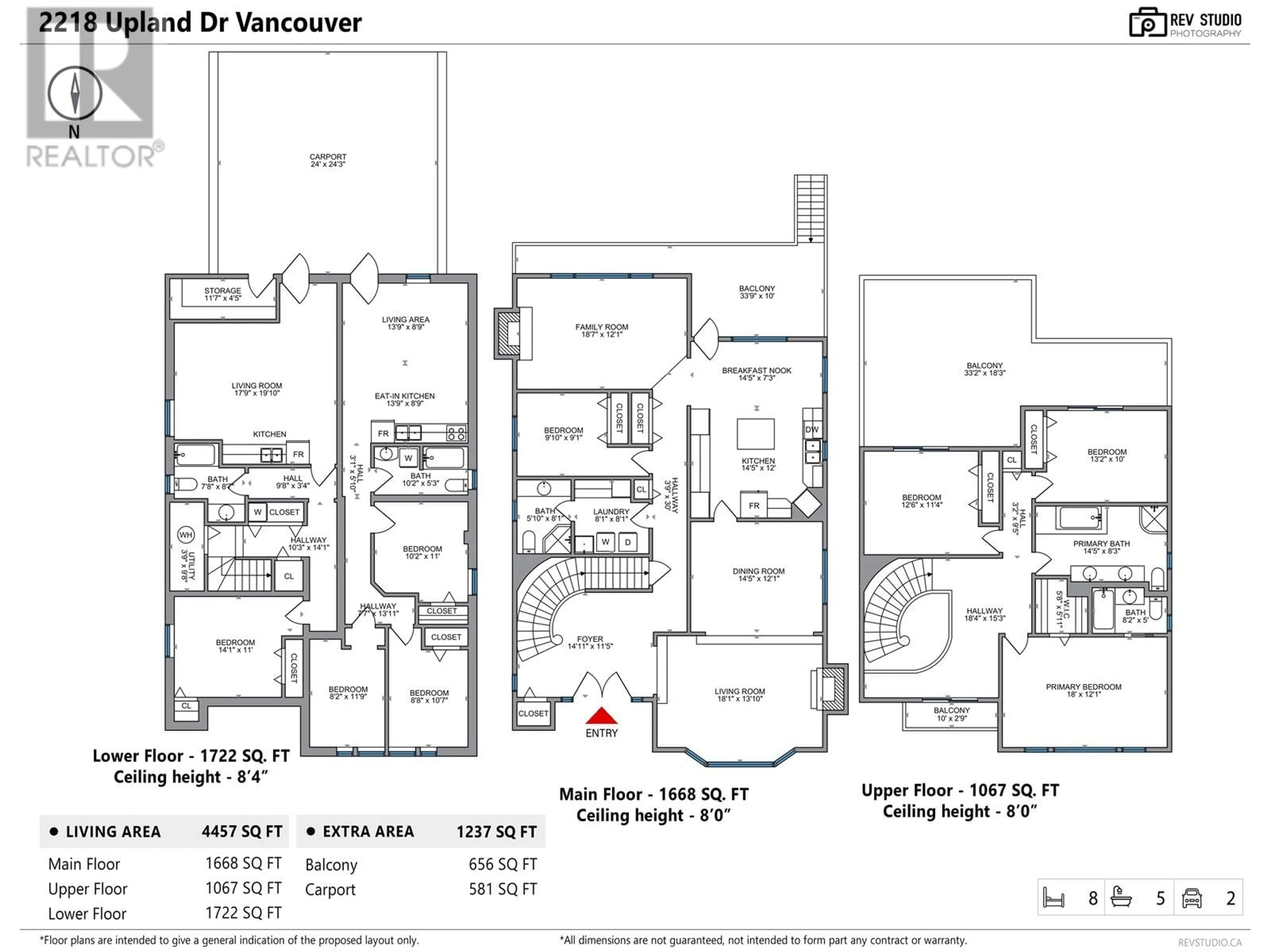 Floor plan for 2218 UPLAND DRIVE, Vancouver British Columbia V5P2E3