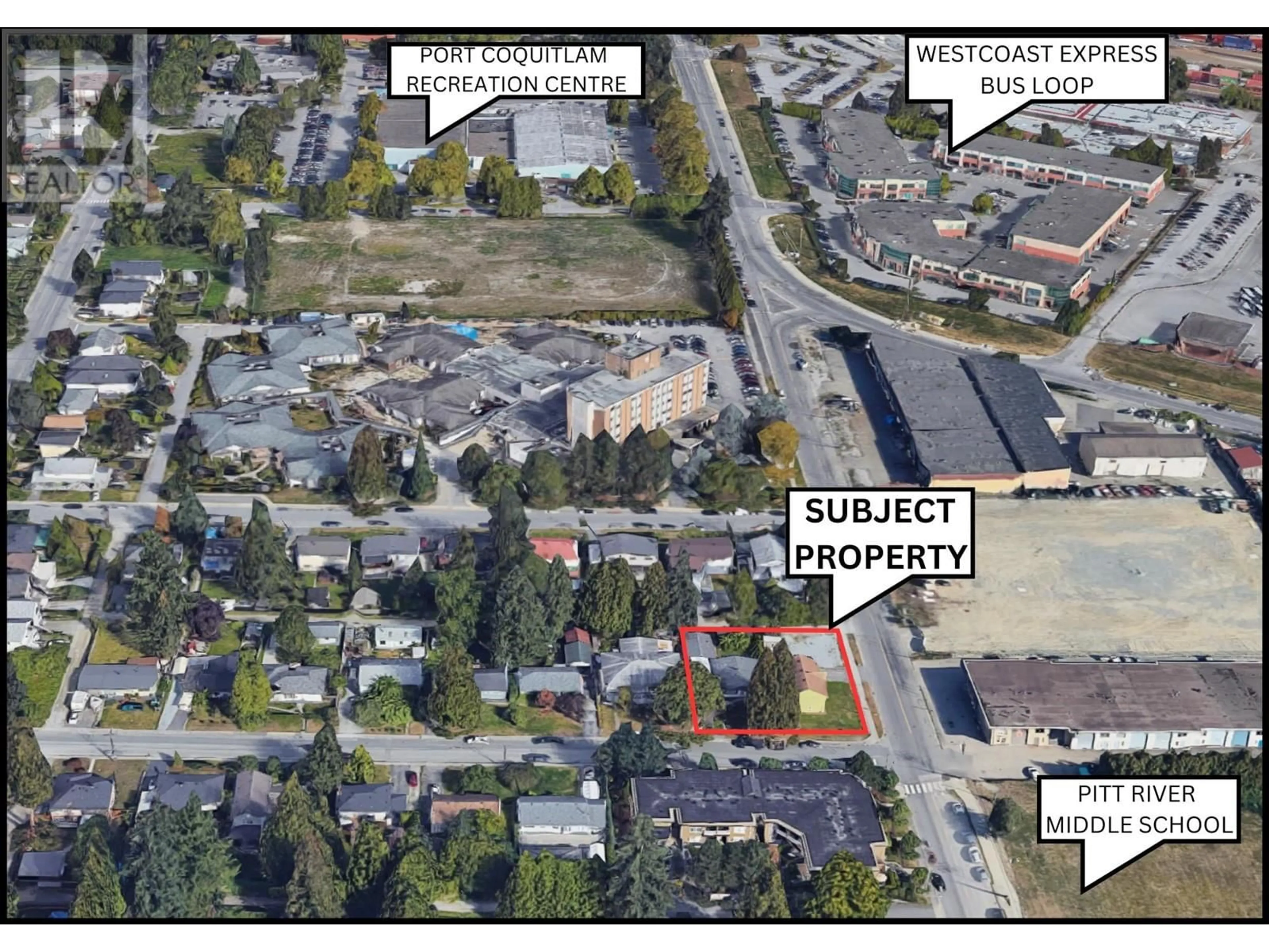 Picture of a map for 2121 CENTRAL AVENUE, Port Coquitlam British Columbia V3C1V4