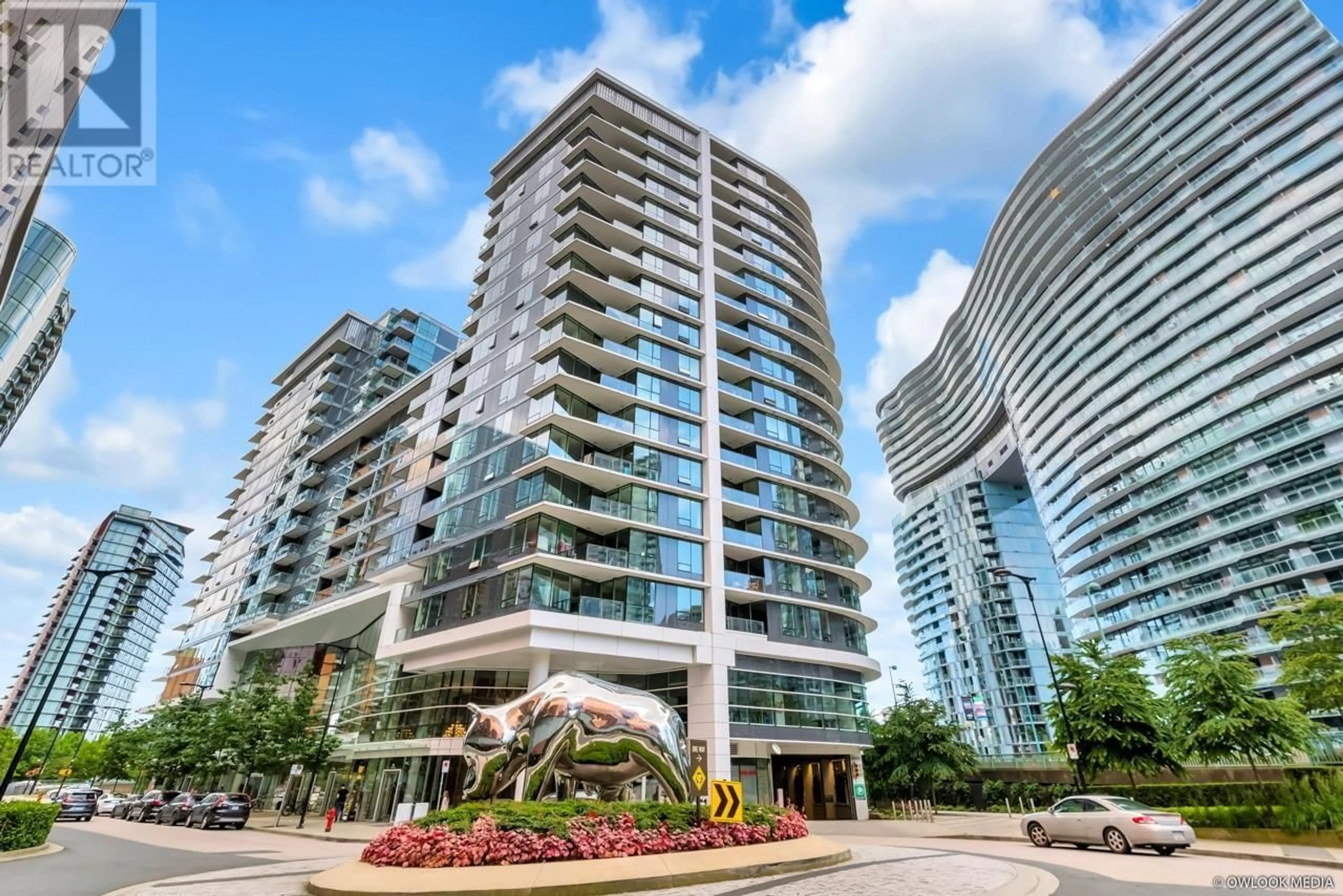 A pic from exterior of the house or condo, the view of city buildings for 1619 68 SMITHE STREET, Vancouver British Columbia V6B0P4