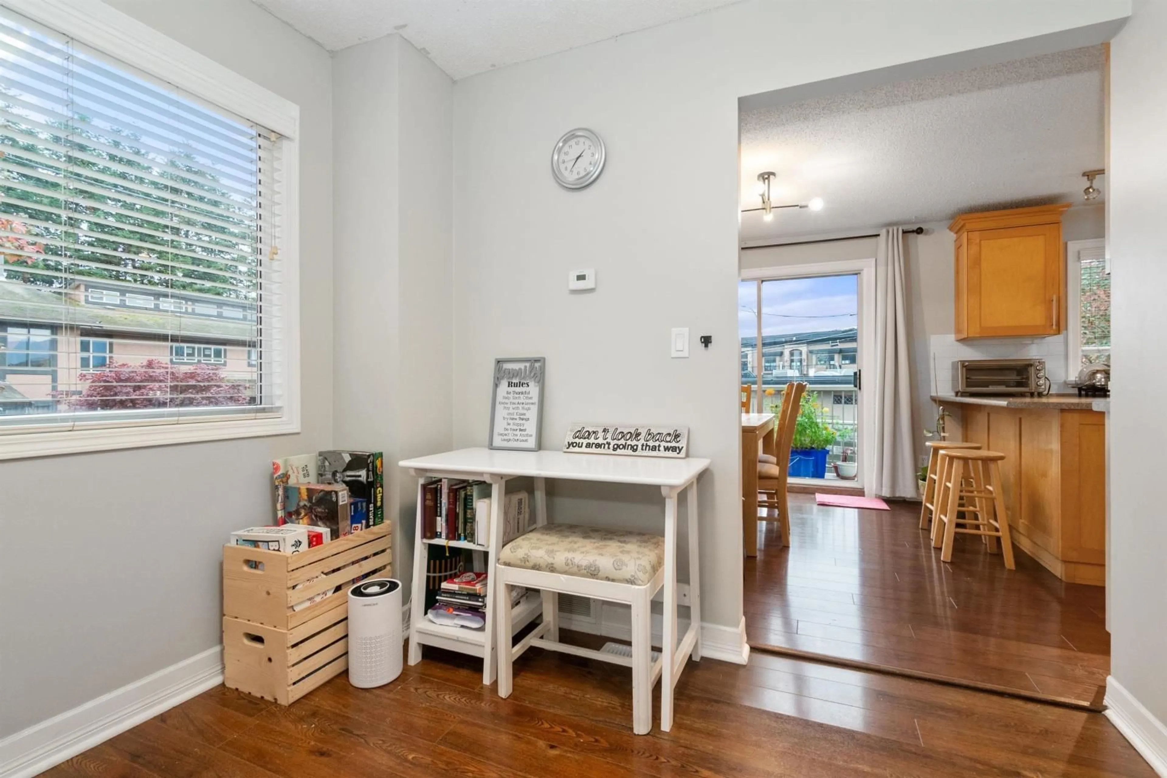 A pic of a room, wood floors for 7 5904 VEDDER ROAD, Chilliwack British Columbia V2R3E7