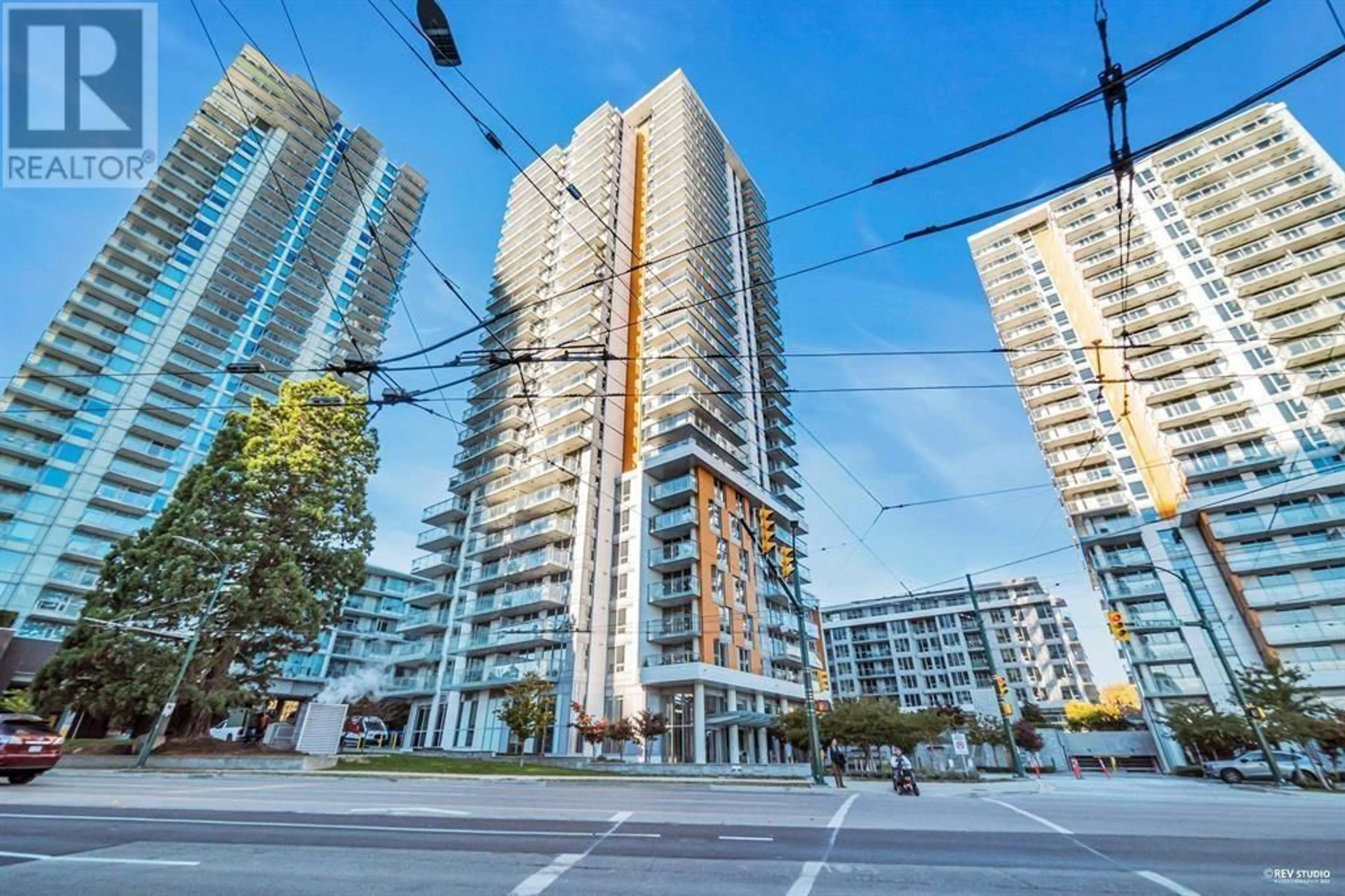 A pic from exterior of the house or condo, the street view for 615 455 SW MARINE DRIVE, Vancouver British Columbia V5X0H3