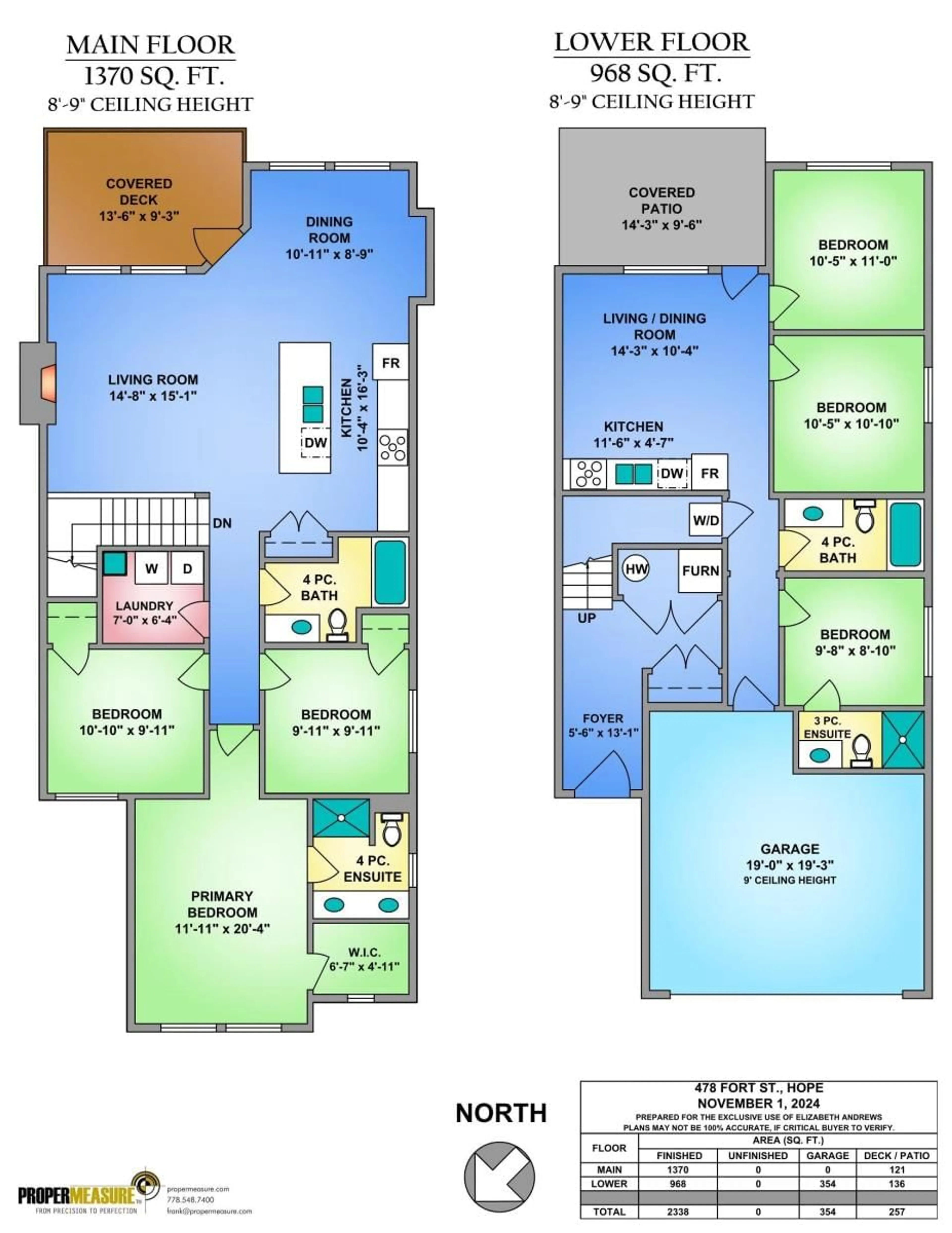 Floor plan for 478 FORT STREET, Hope British Columbia V0X1L4