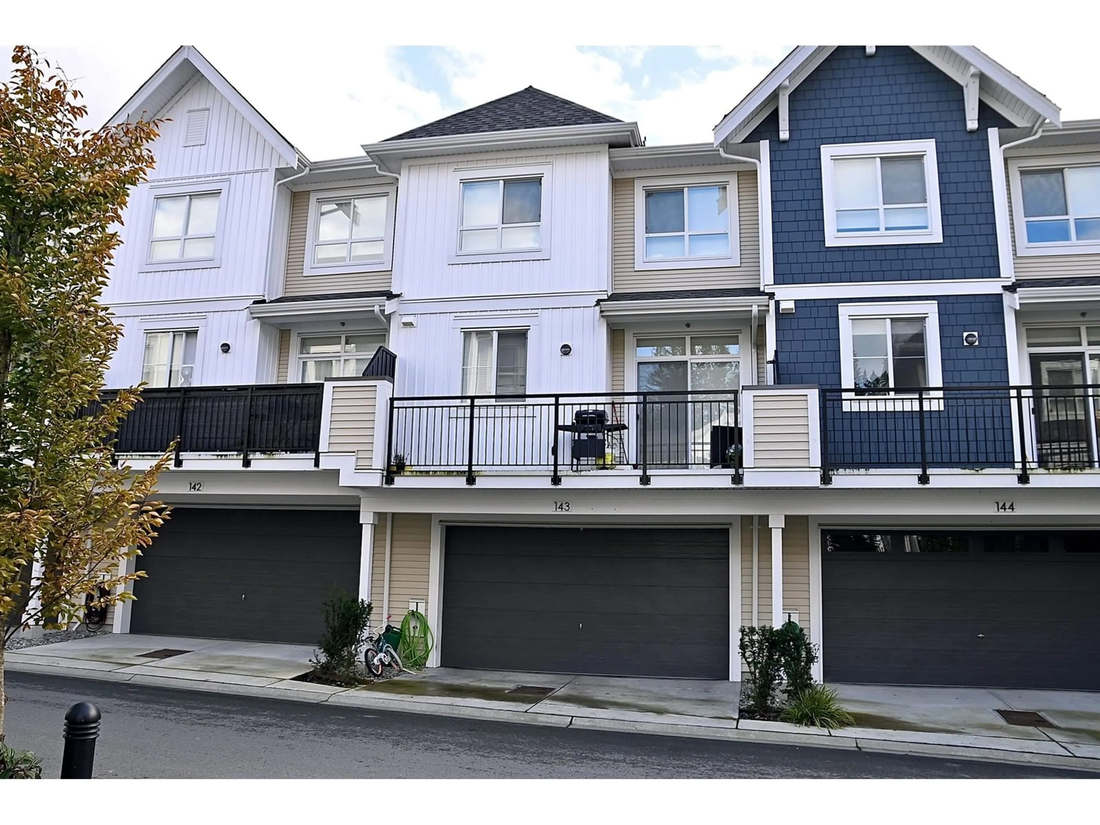 A pic from exterior of the house or condo, the street view for 143 8335 NELSON STREET, Mission British Columbia V4S0E4