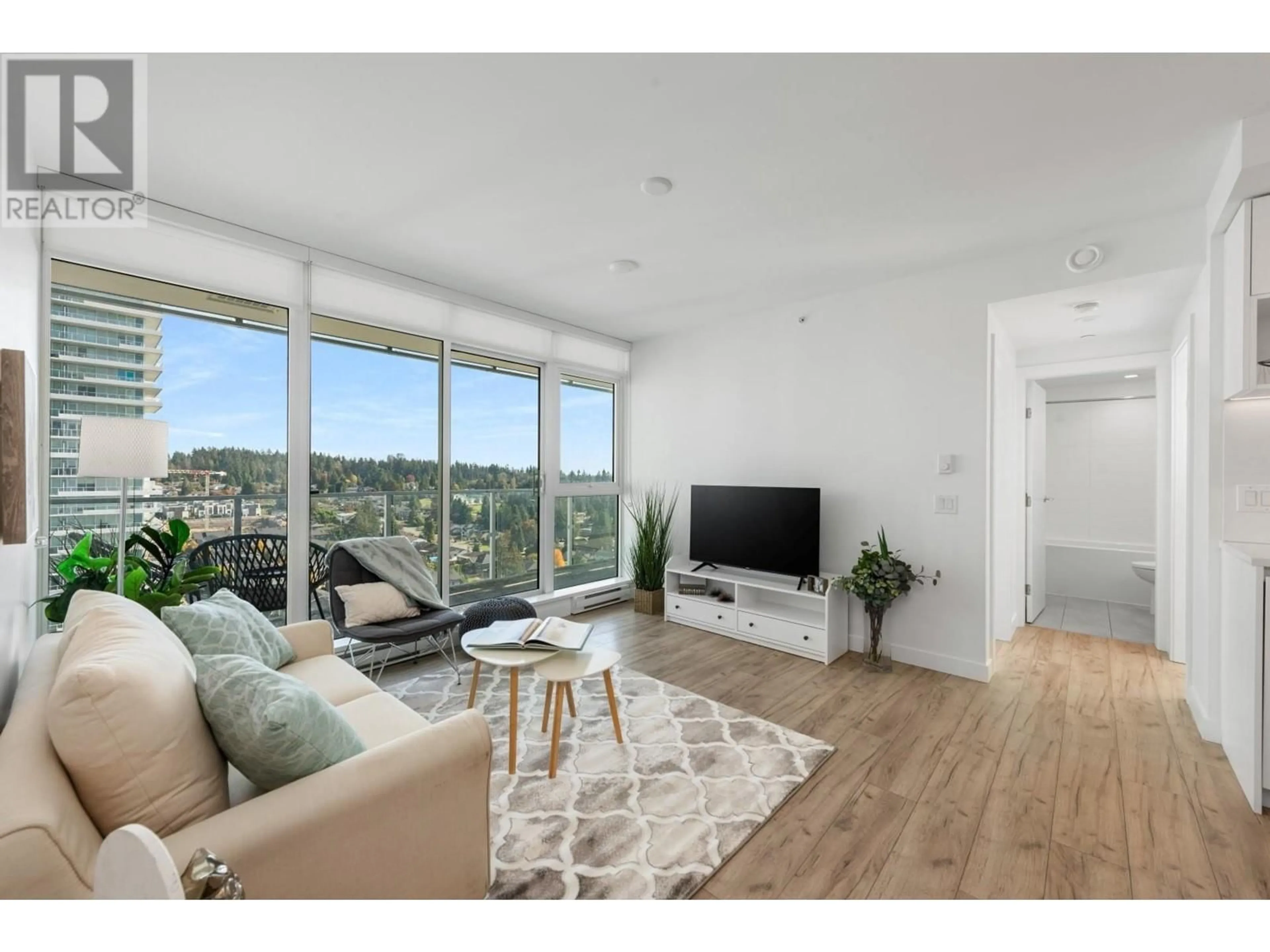 Living room, wood floors for 1902 652 WHITING WAY, Coquitlam British Columbia V3J0K3