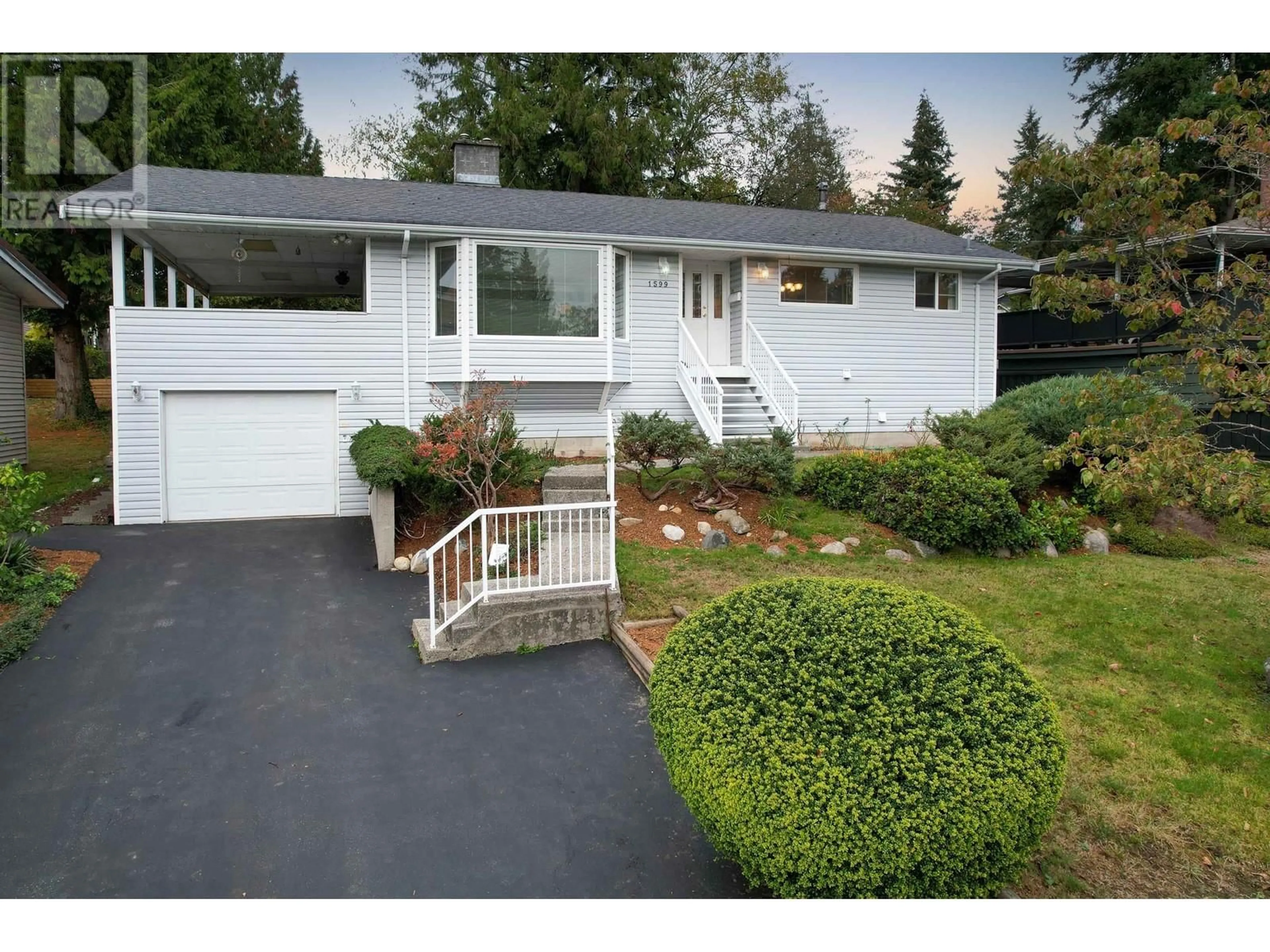 Frontside or backside of a home, cottage for 1599 ROCHESTER AVENUE, Coquitlam British Columbia V3K2X7