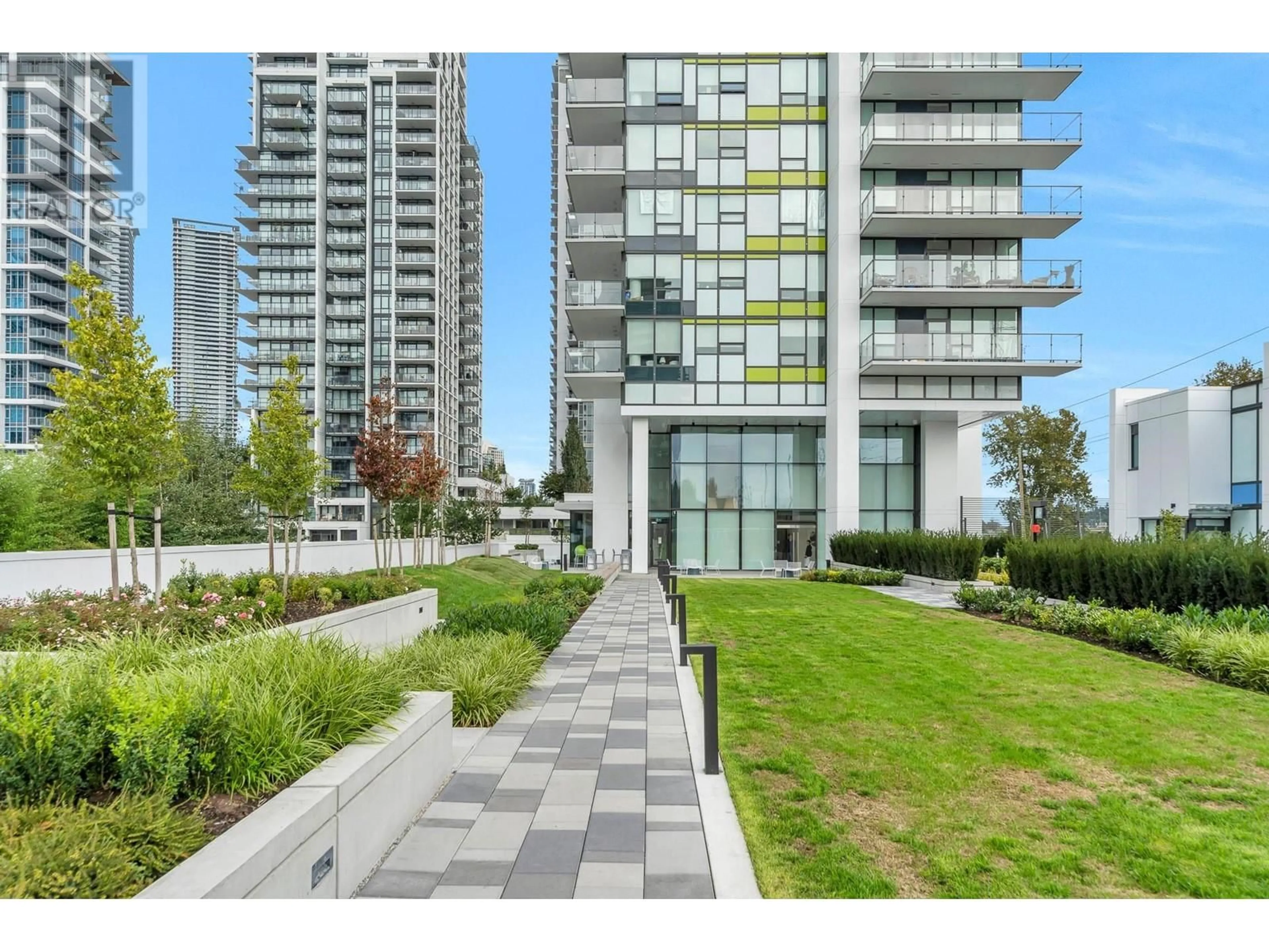 A pic from exterior of the house or condo, the street view for 1705 2425 ALPHA AVENUE, Burnaby British Columbia V5C0N6