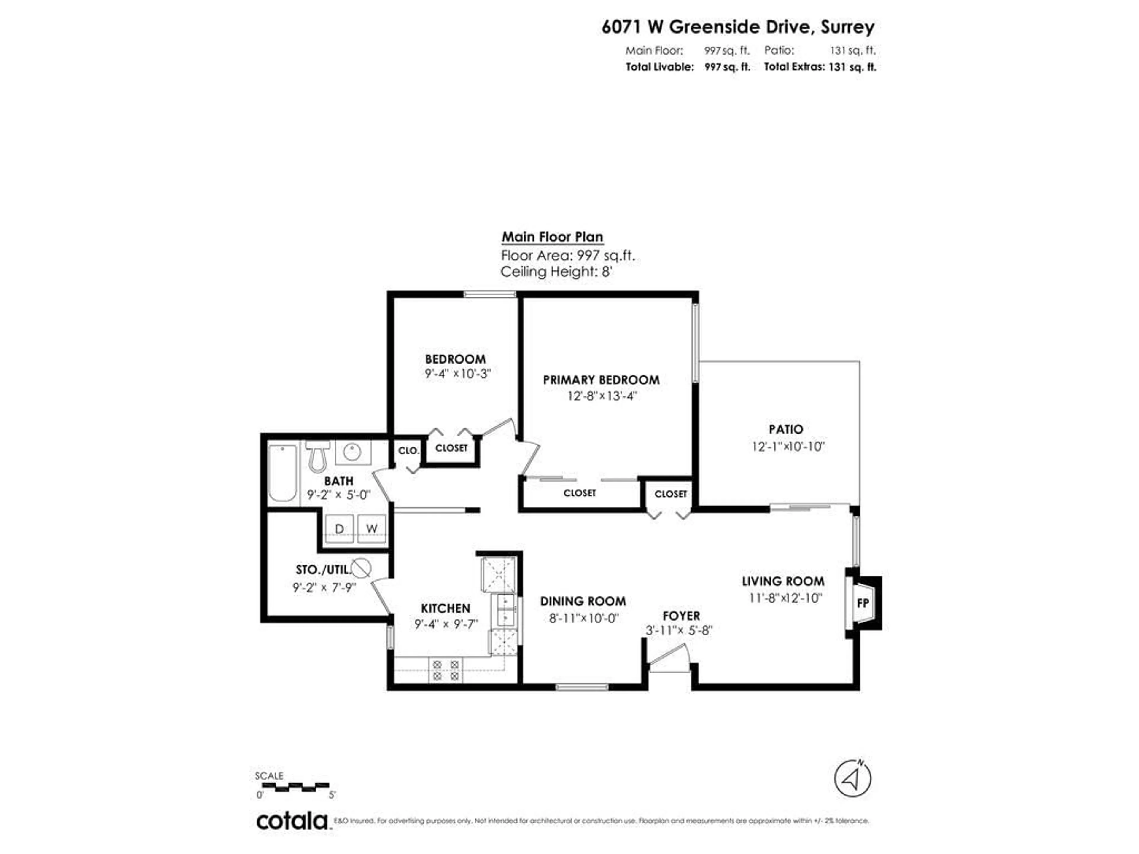 Floor plan for 6071 W GREENSIDE DRIVE, Surrey British Columbia V3S5M8