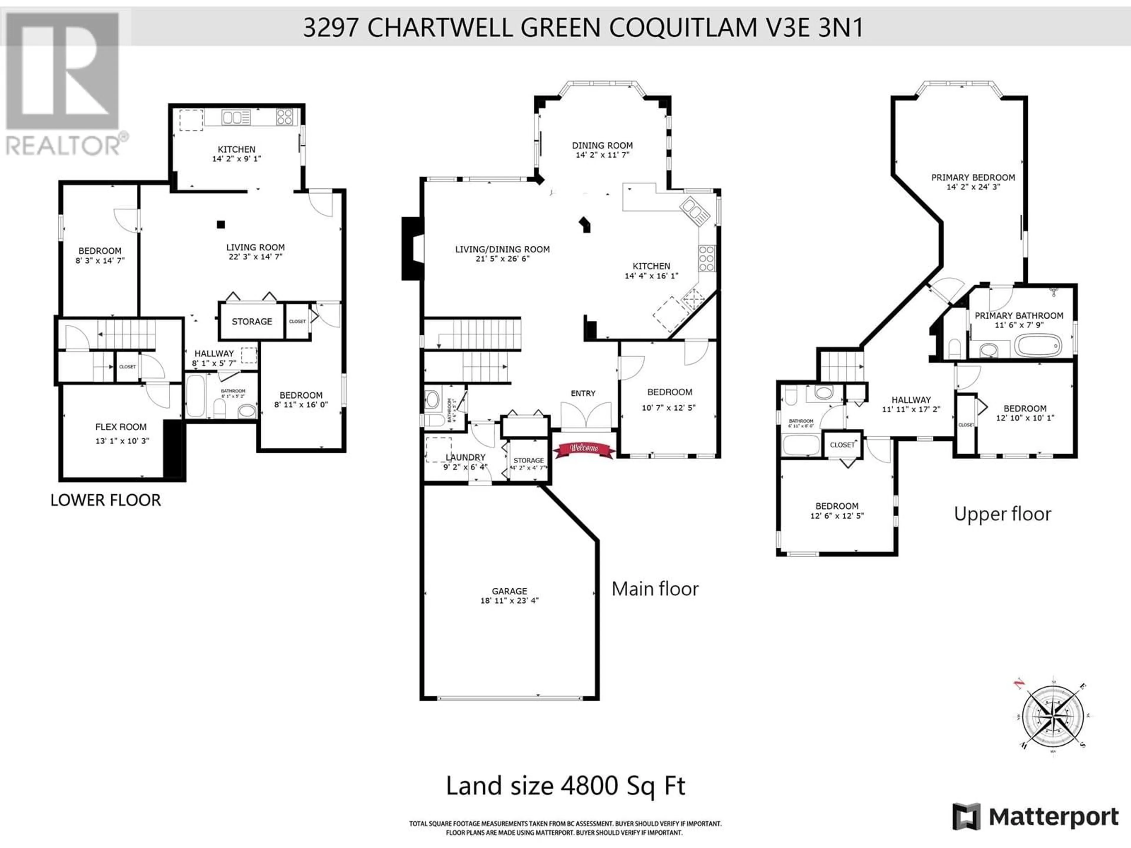 Floor plan for 3297 CHARTWELL GRN, Coquitlam British Columbia V3E3N1