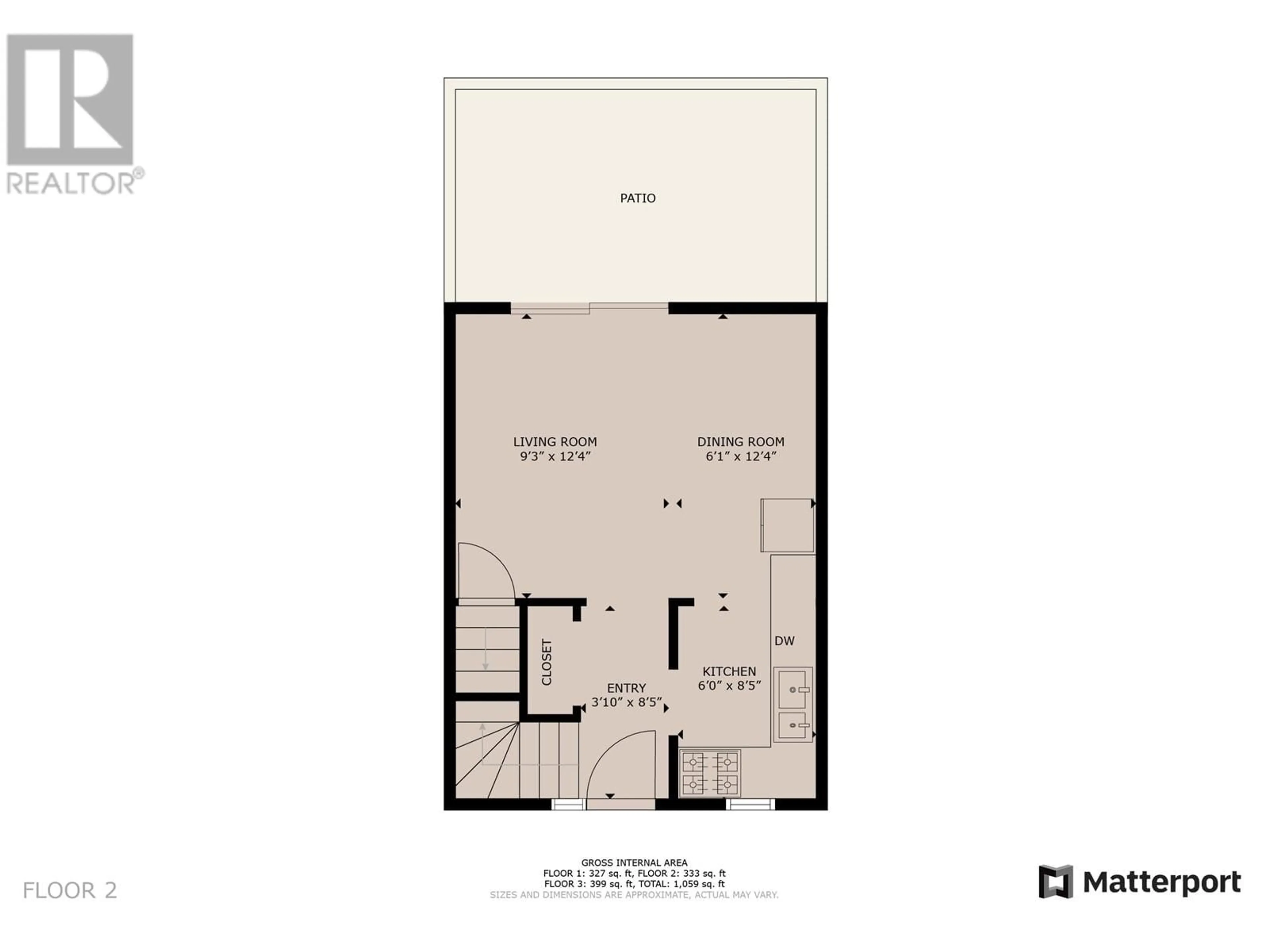 Floor plan for 9827 97 STREET, Fort St. John British Columbia V1J3S4