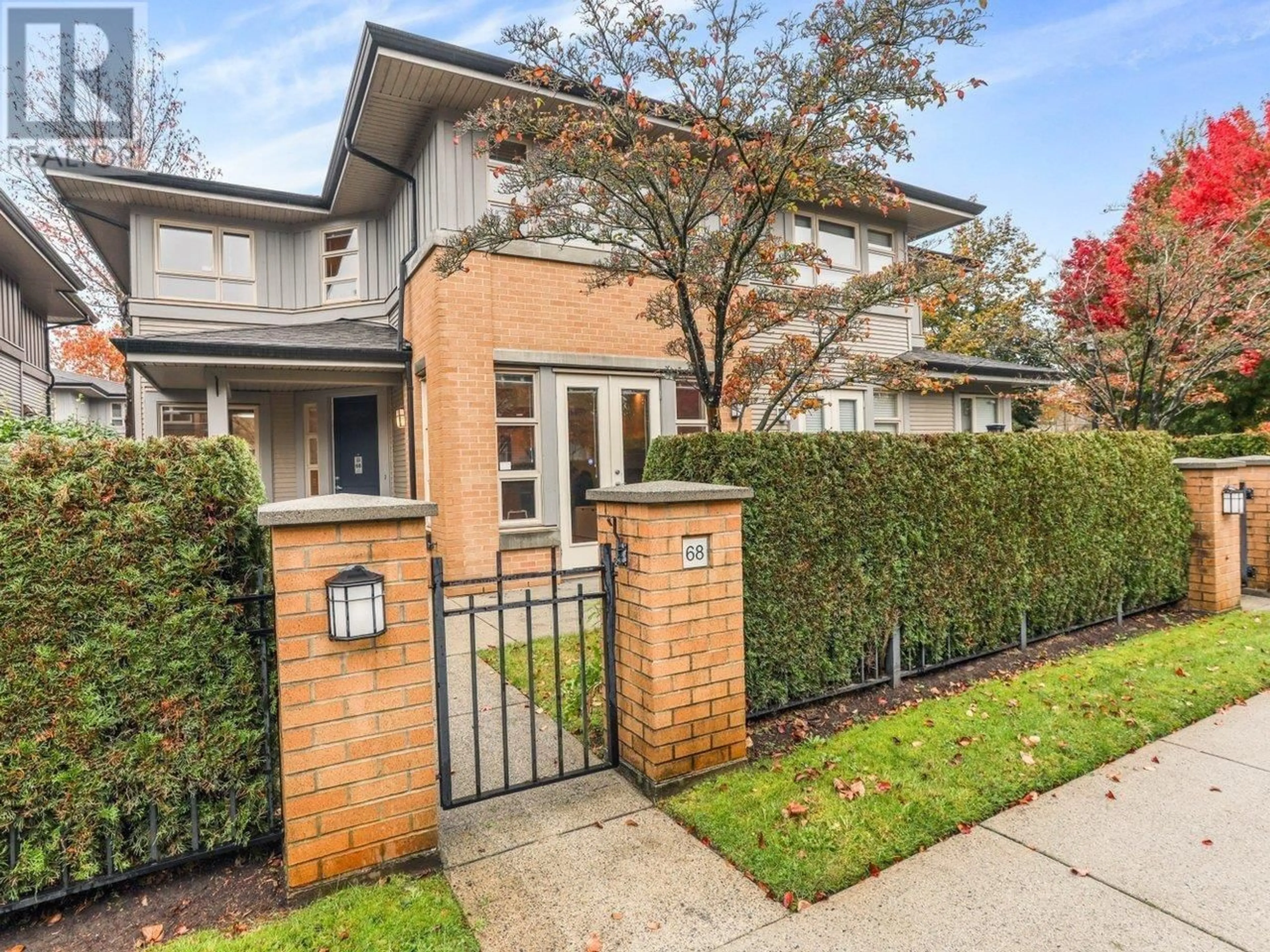 Home with brick exterior material for 68 6300 BIRCH STREET, Richmond British Columbia V6Y4K3