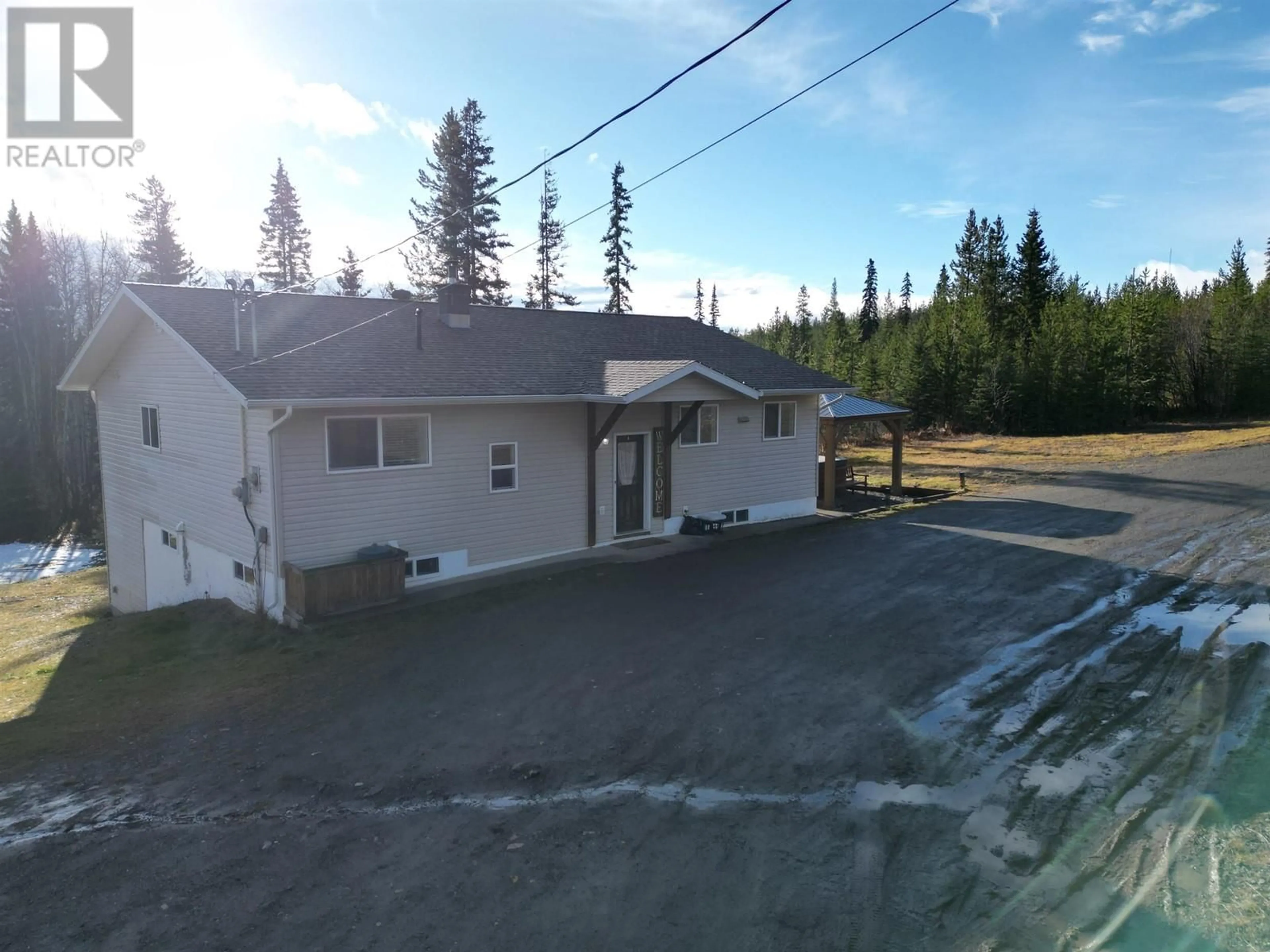 Frontside or backside of a home, the front or back of building for 3920 BABINE LAKE ROAD, Burns Lake British Columbia V0J1E1