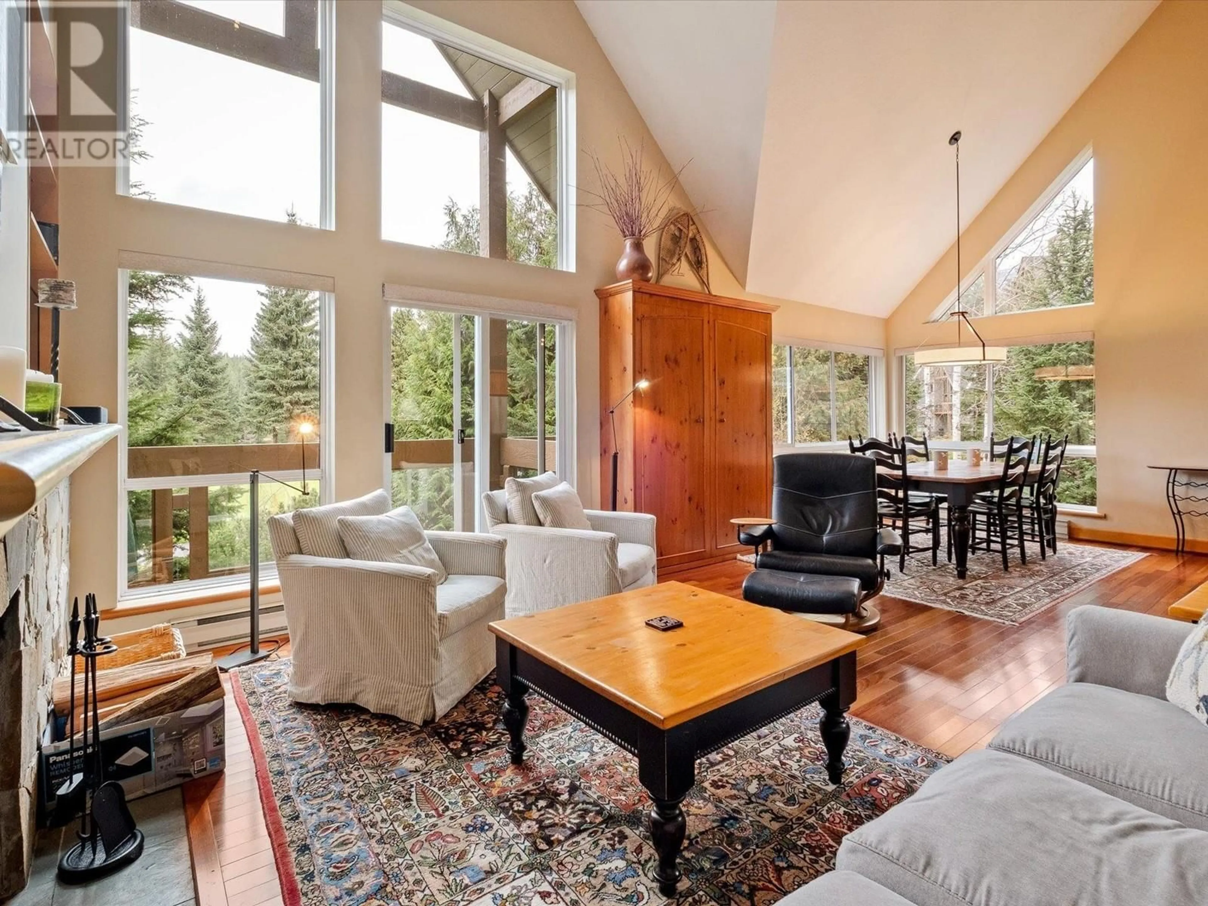 Living room, wood floors for 29 4628 BLACKCOMB WAY, Whistler British Columbia V0N1B4