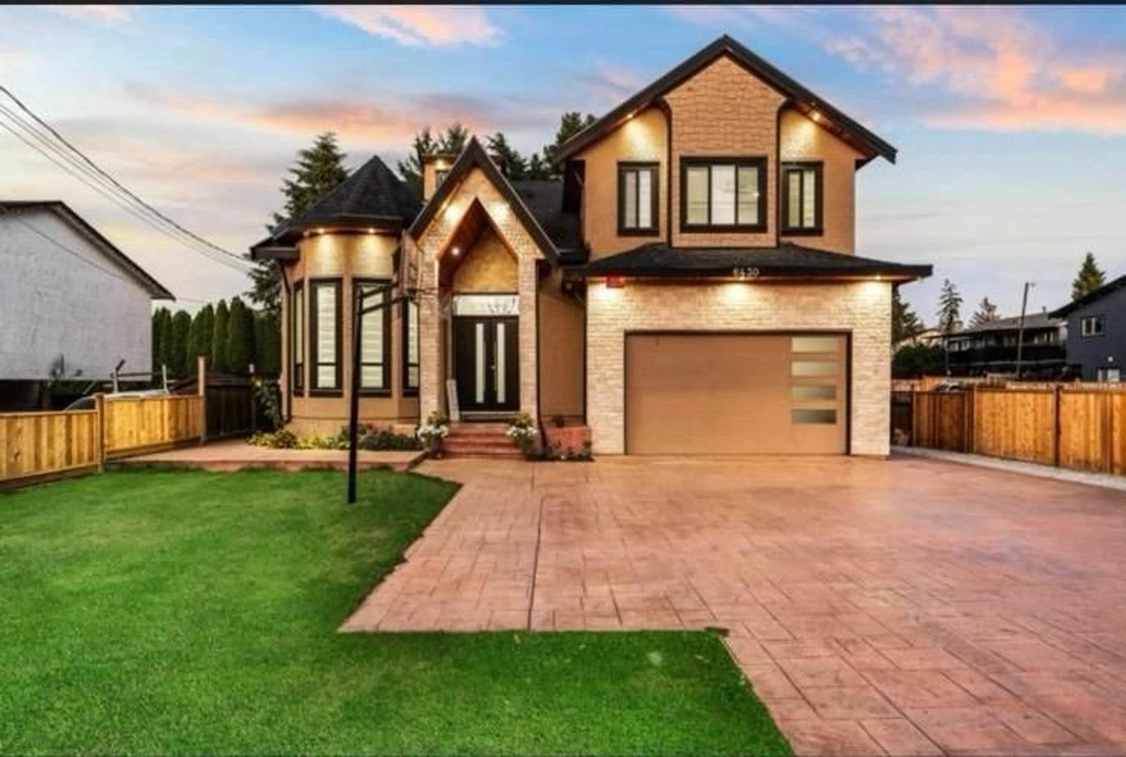 Home with brick exterior material, street for 6430 130, Surrey British Columbia V3W4J1