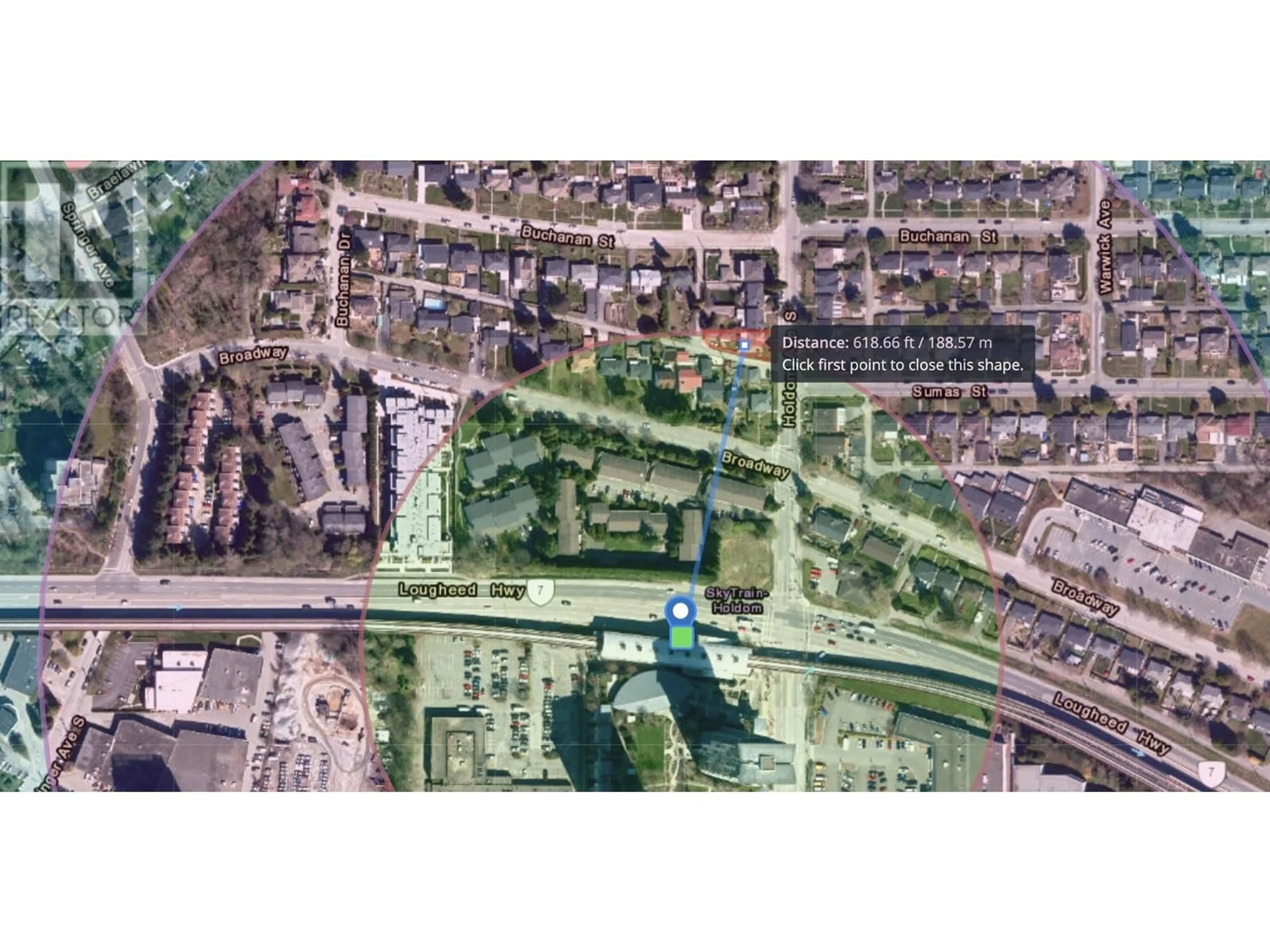 Picture of a map for 1941 HOLDOM AVENUE, Burnaby British Columbia V5B3W4