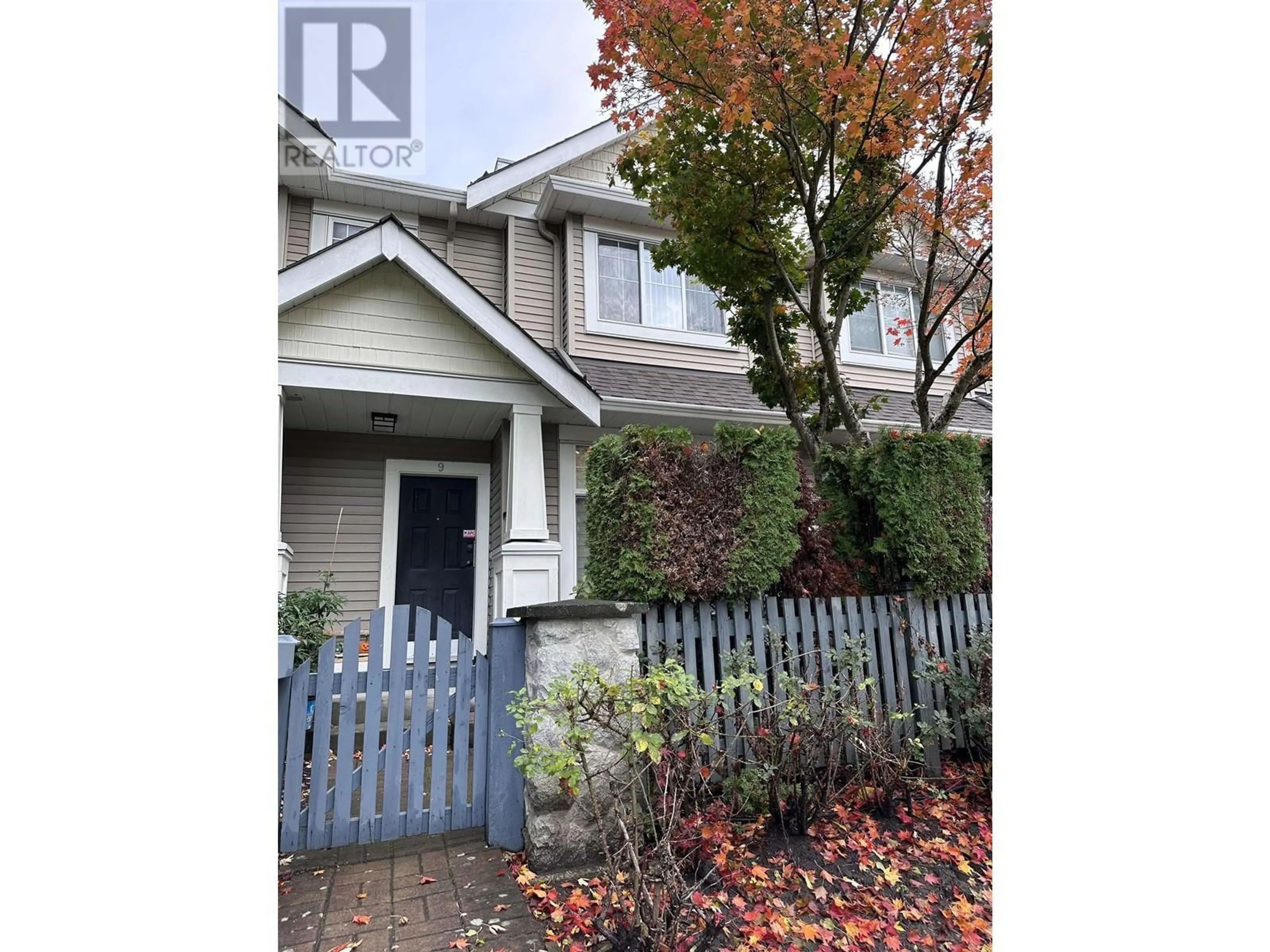 A pic from exterior of the house or condo, the fenced backyard for 9 5988 BLANSHARD DRIVE, Richmond British Columbia V7C5W6