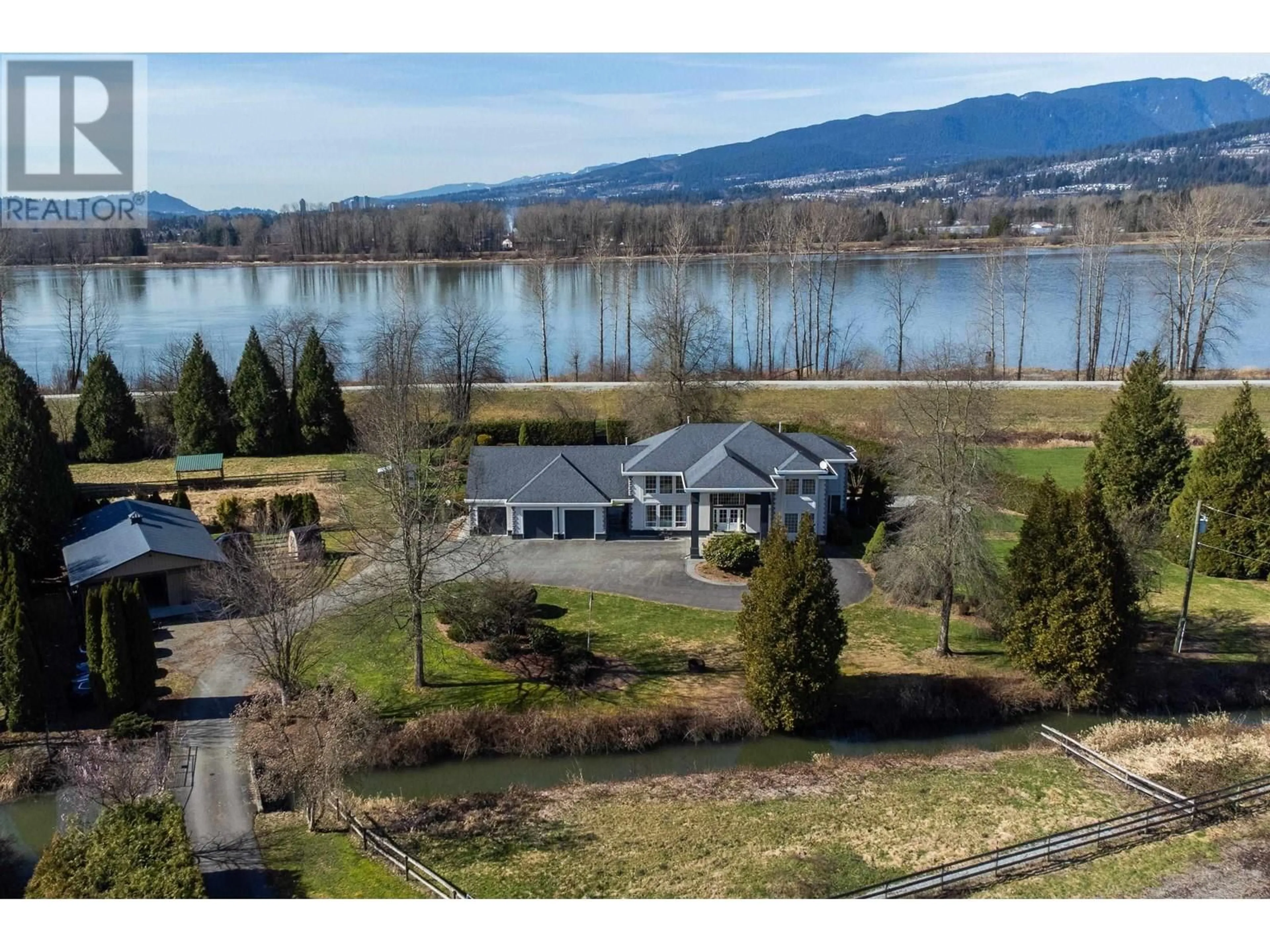 A pic from exterior of the house or condo, the view of lake or river for 14531 CHARLIER ROAD, Pitt Meadows British Columbia V3Y2T8