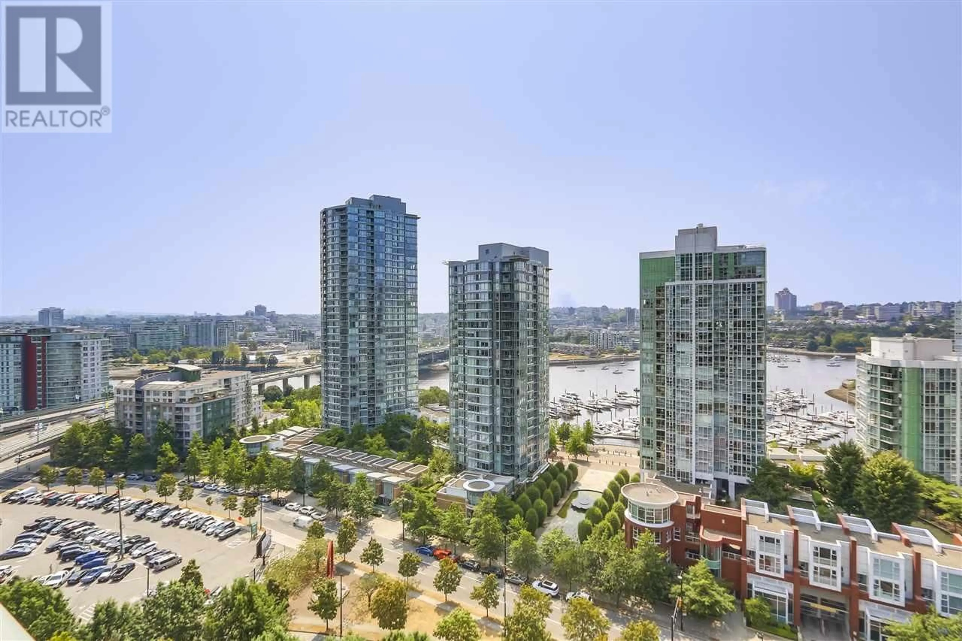 A pic from exterior of the house or condo, the view of city buildings for 2103 1009 EXPO BOULEVARD, Vancouver British Columbia V6Z2V9