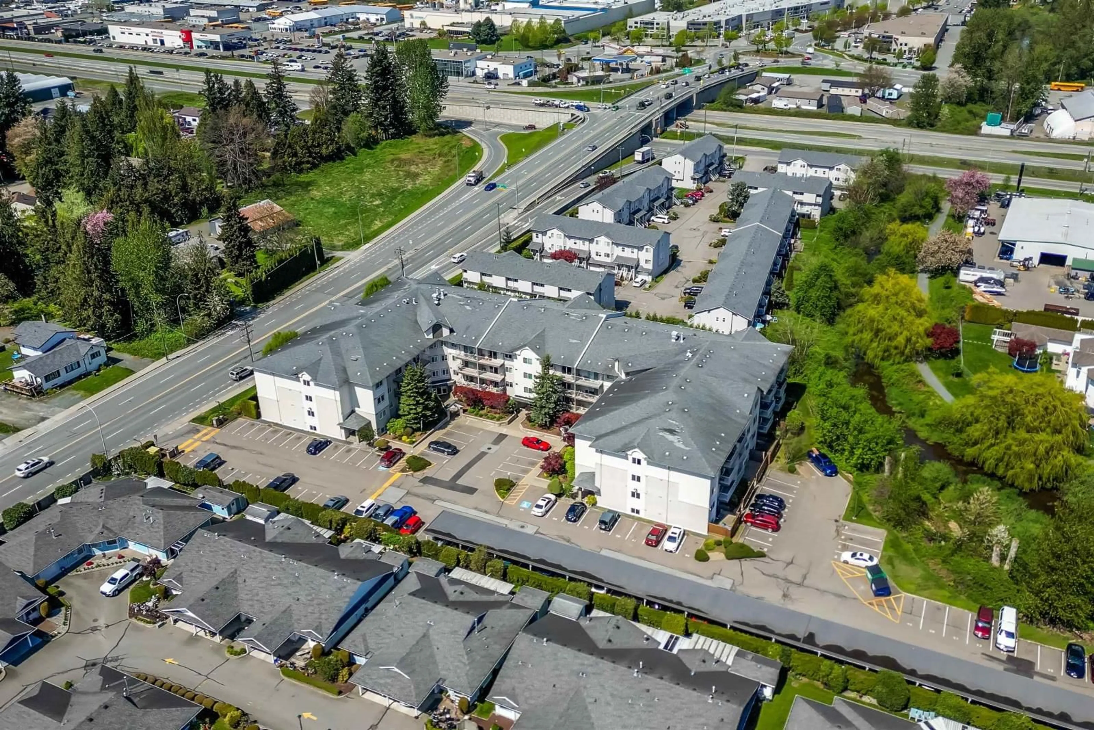 A pic from exterior of the house or condo, the front or back of building for 203 7694 EVANS ROAD, Chilliwack British Columbia V2R3W3