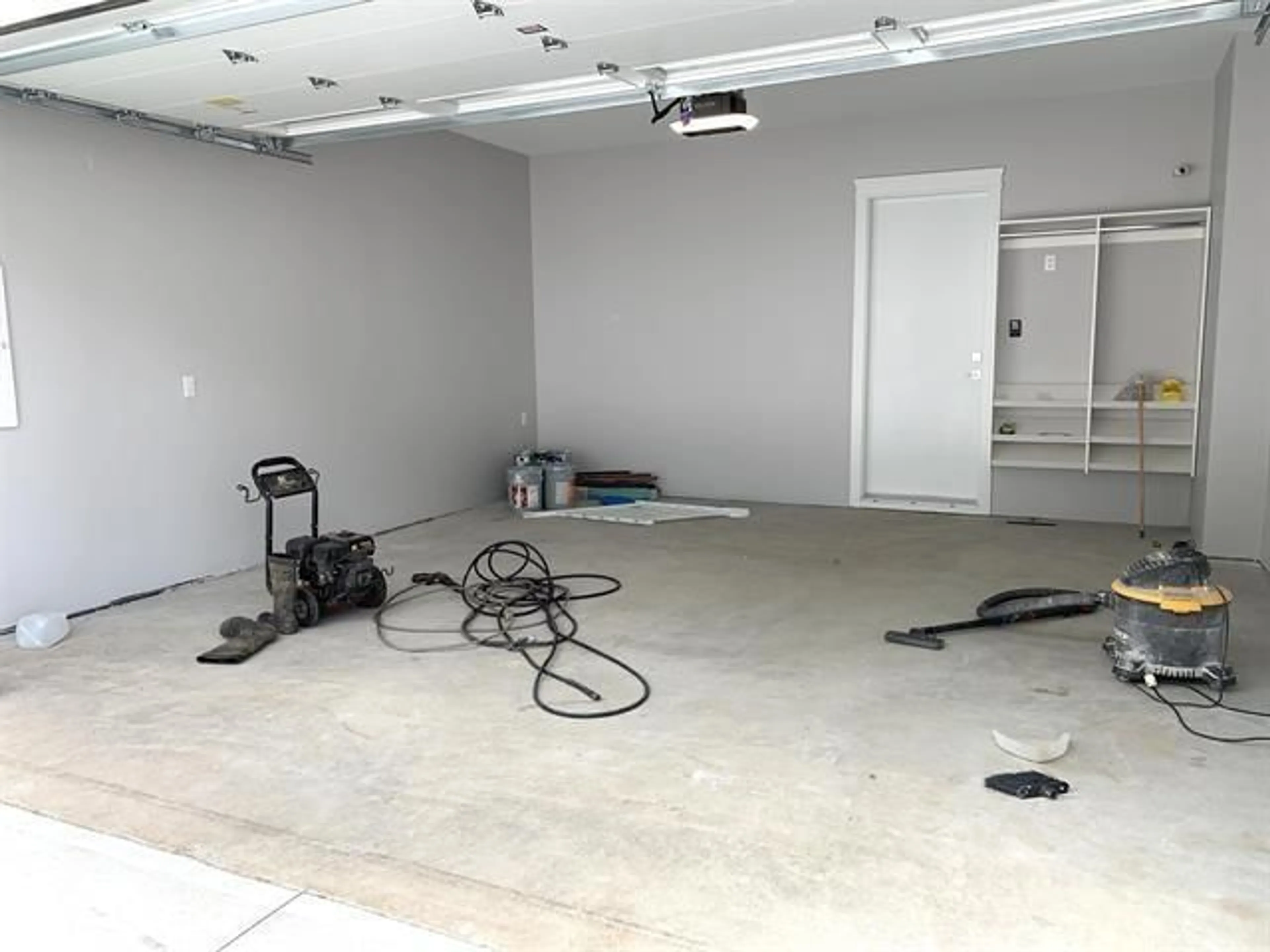 Indoor garage, cement floor for 33996 BARKER COURT, Mission British Columbia V2V6B2