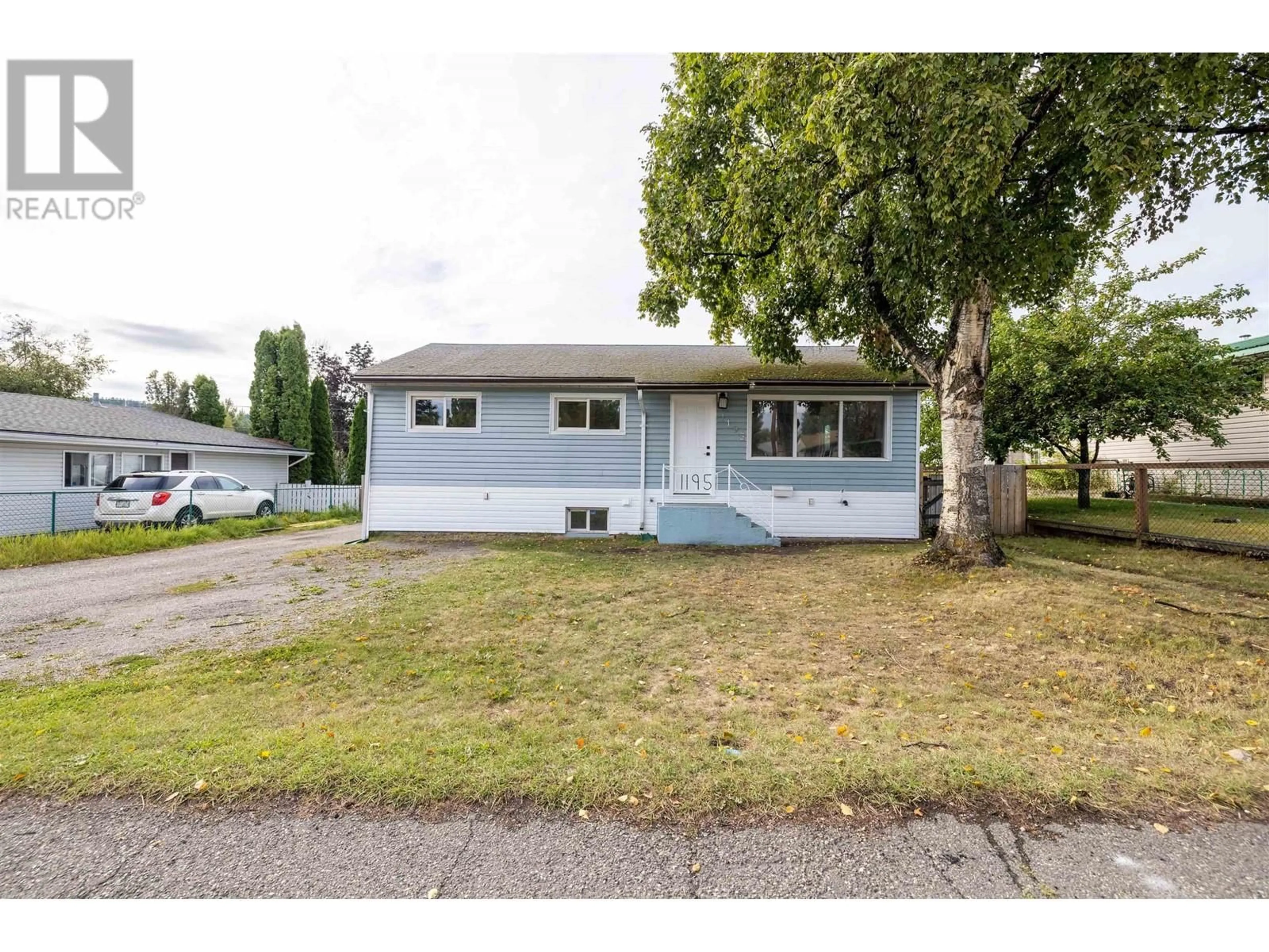 Frontside or backside of a home, the street view for 1195 20TH AVENUE, Prince George British Columbia V2L4A8