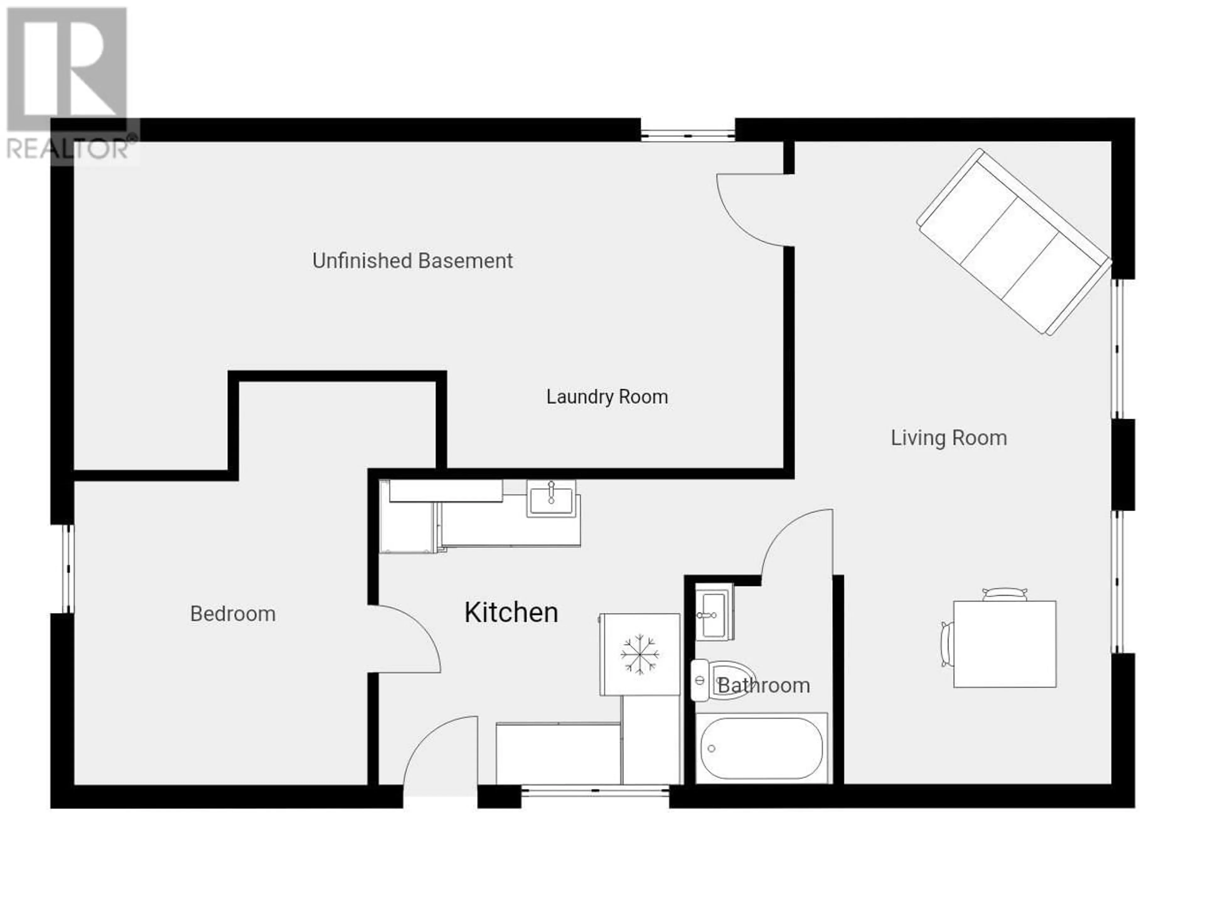 Floor plan for 1195 20TH AVENUE, Prince George British Columbia V2L4A8