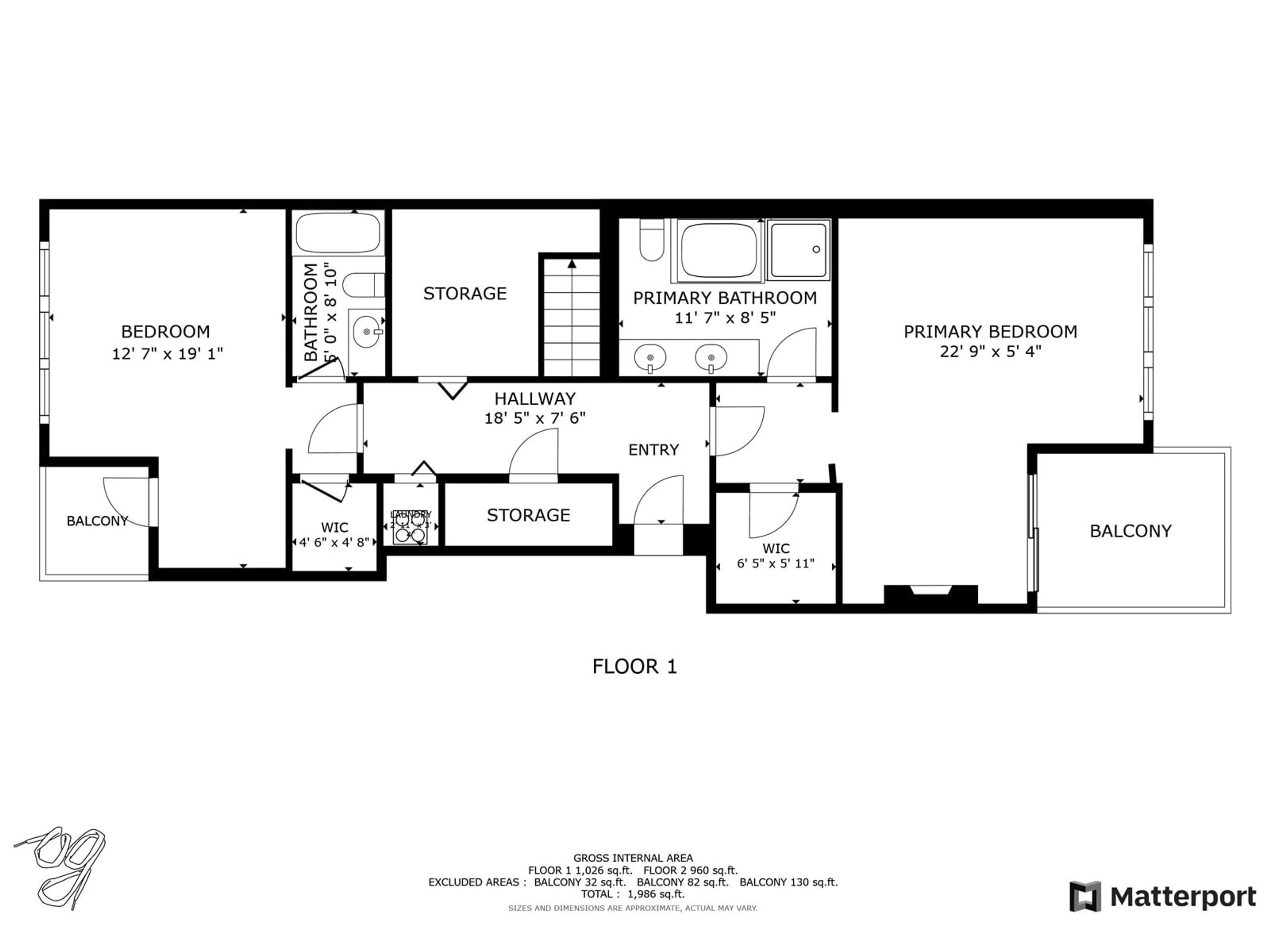 Floor plan for 205 13585 16 AVENUE, Surrey British Columbia V4A1P6