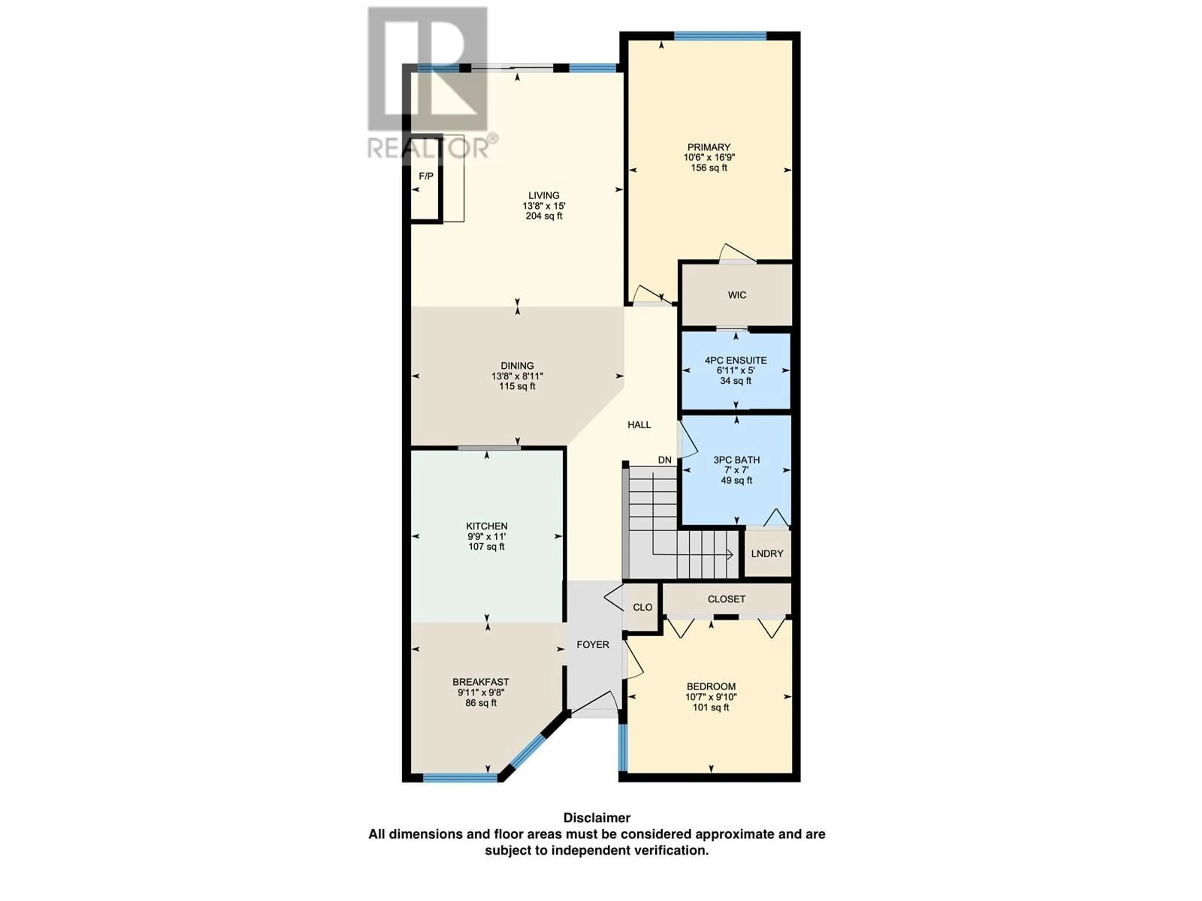 Floor plan for 122 801 PRESTON ROAD, Prince George British Columbia V2K4S5