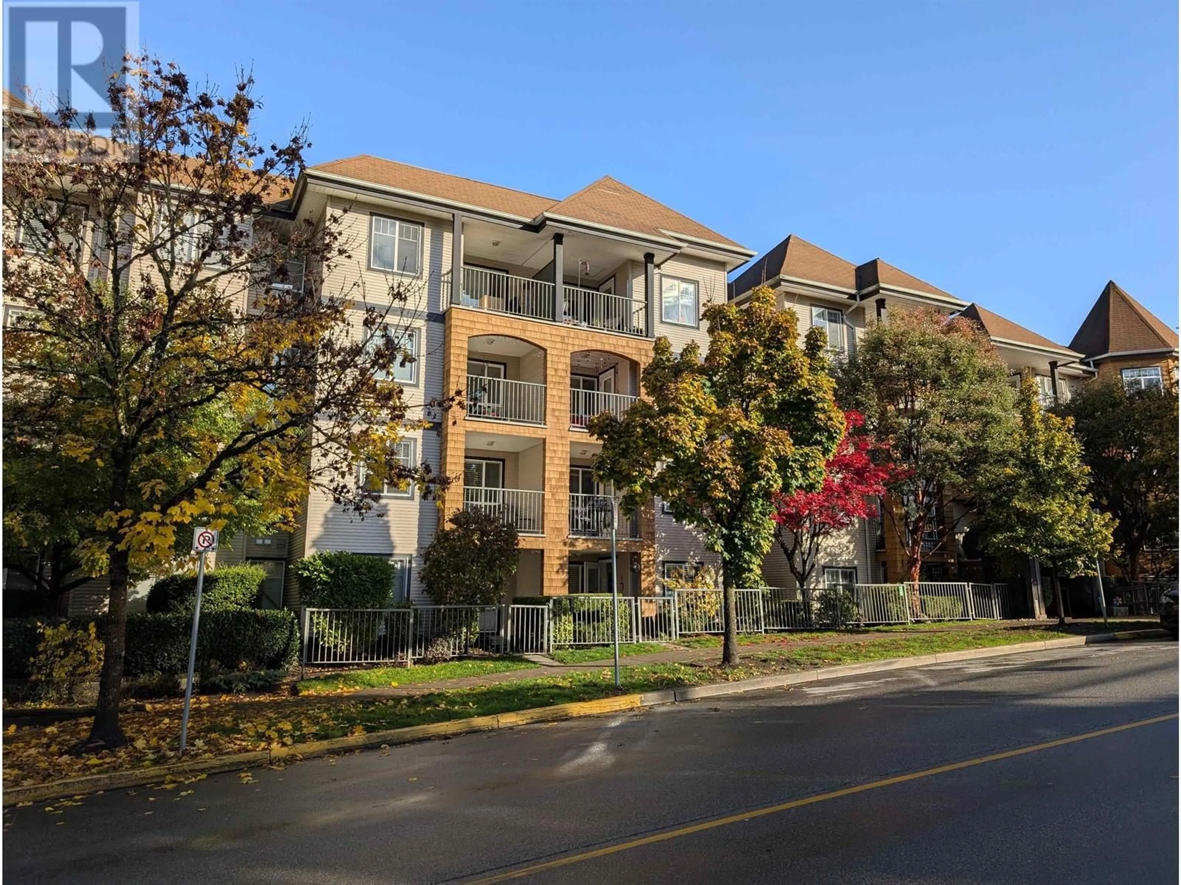 A pic from exterior of the house or condo, the street view for 203 12207 224 STREET, Maple Ridge British Columbia V2X6B9