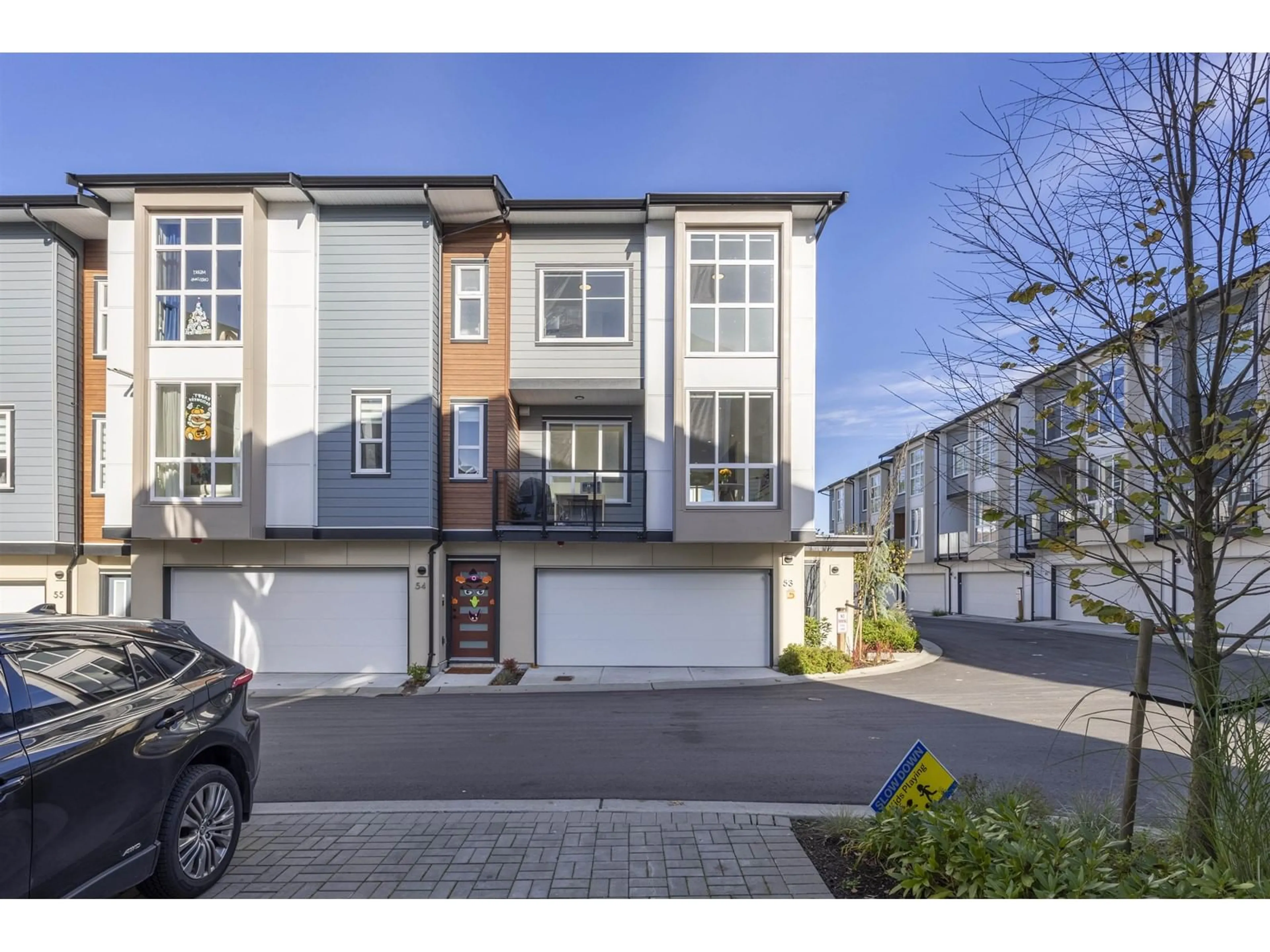 A pic from exterior of the house or condo, the street view for 53 7670 207 STREET, Langley British Columbia V2Y3N7