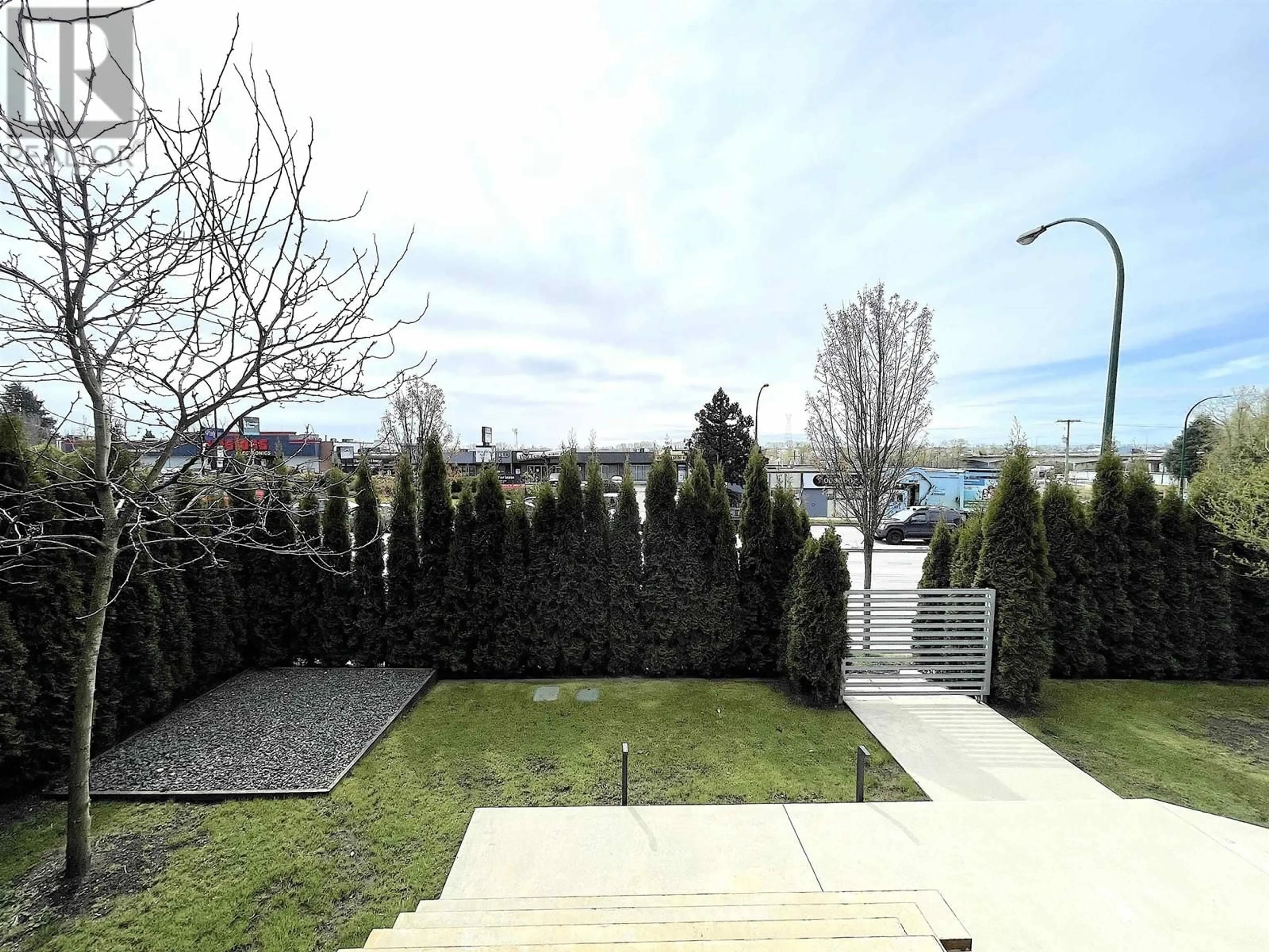 Patio, the fenced backyard for 1633 SE MARINE DRIVE, Vancouver British Columbia V5P2R5