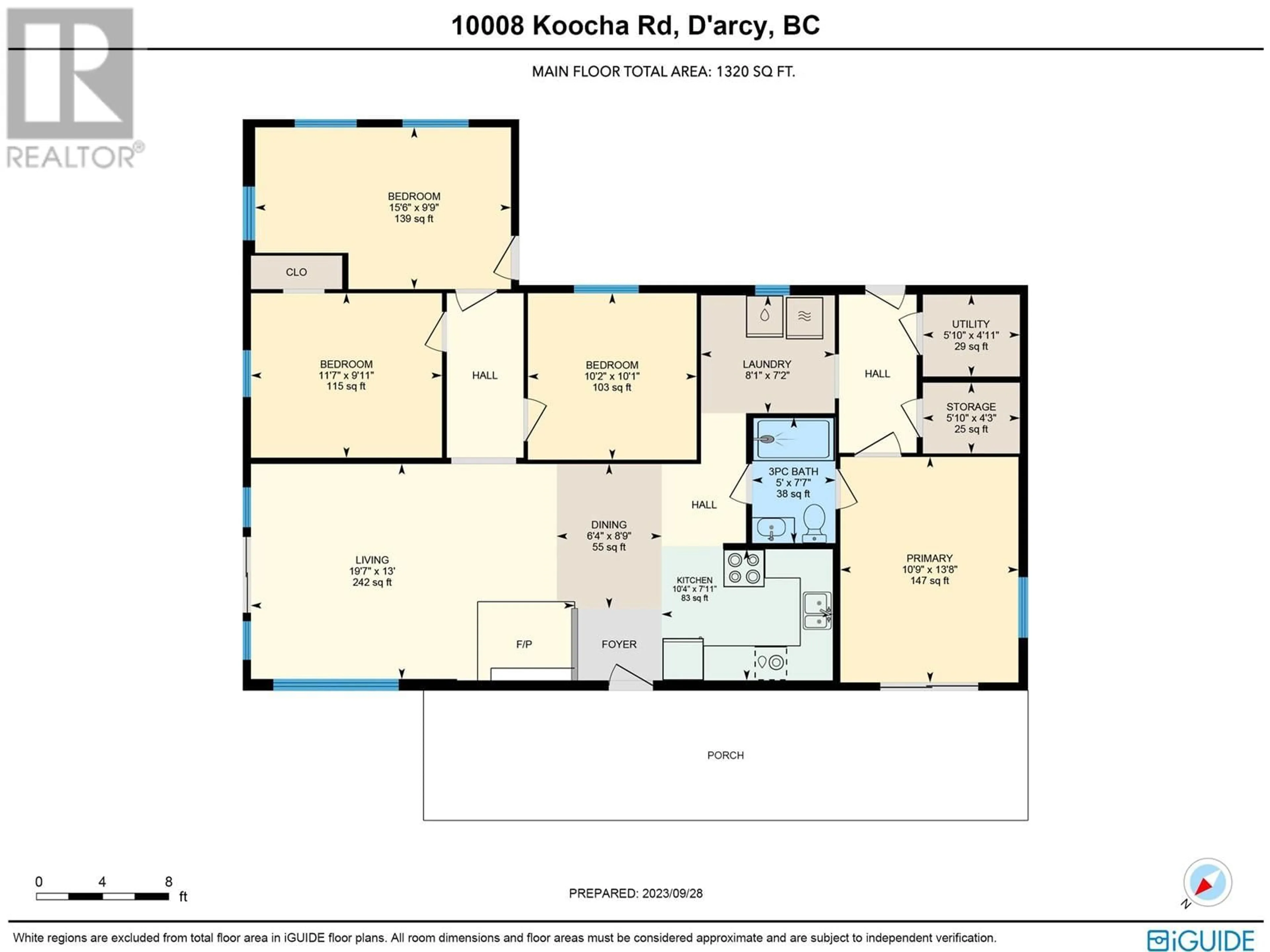 Floor plan for 10008 KOOCHA ROAD, D'Arcy British Columbia V0N1L0