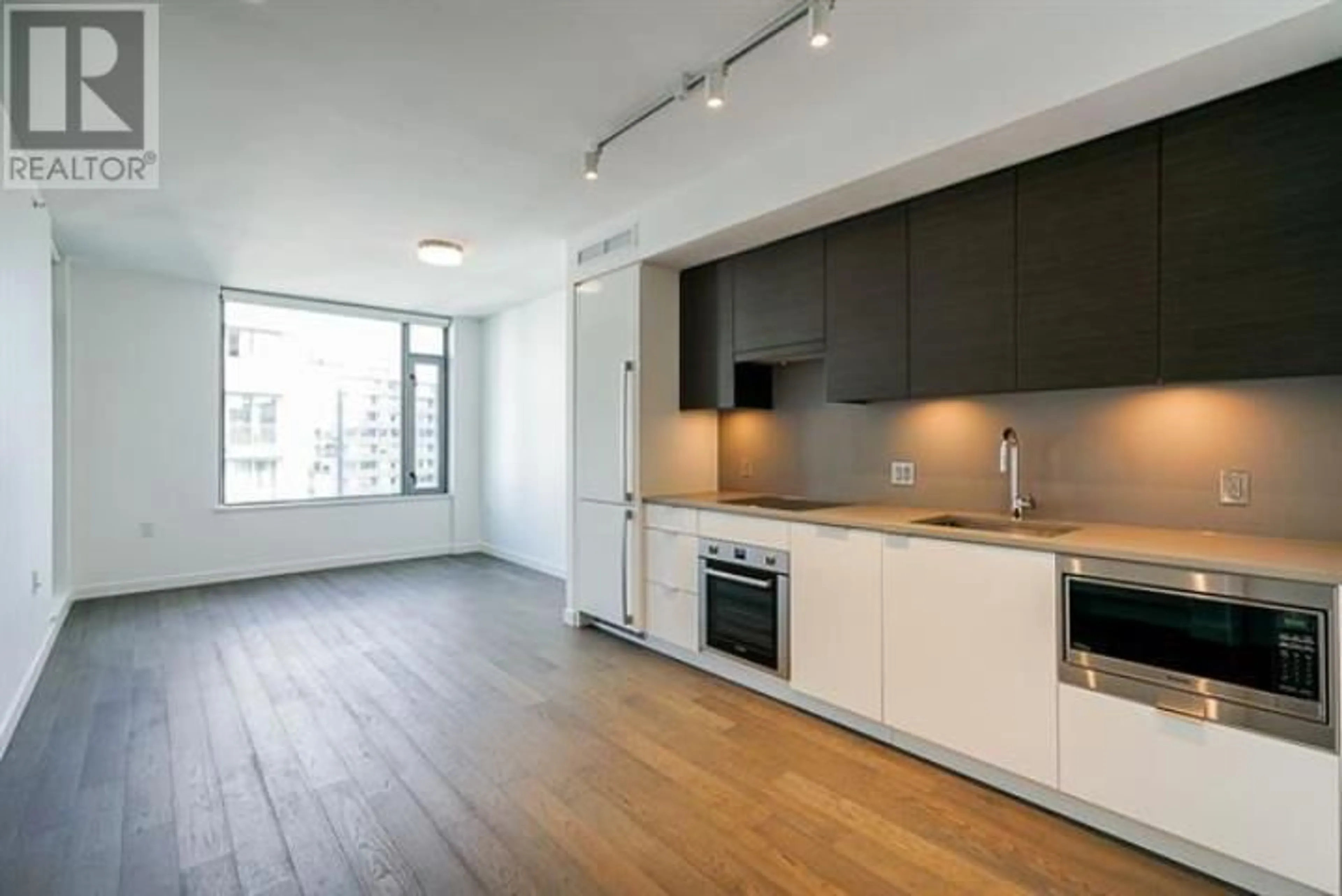 Standard kitchen, wood floors for 802 1688 PULLMAN PORTER STREET, Vancouver British Columbia V6A0H3