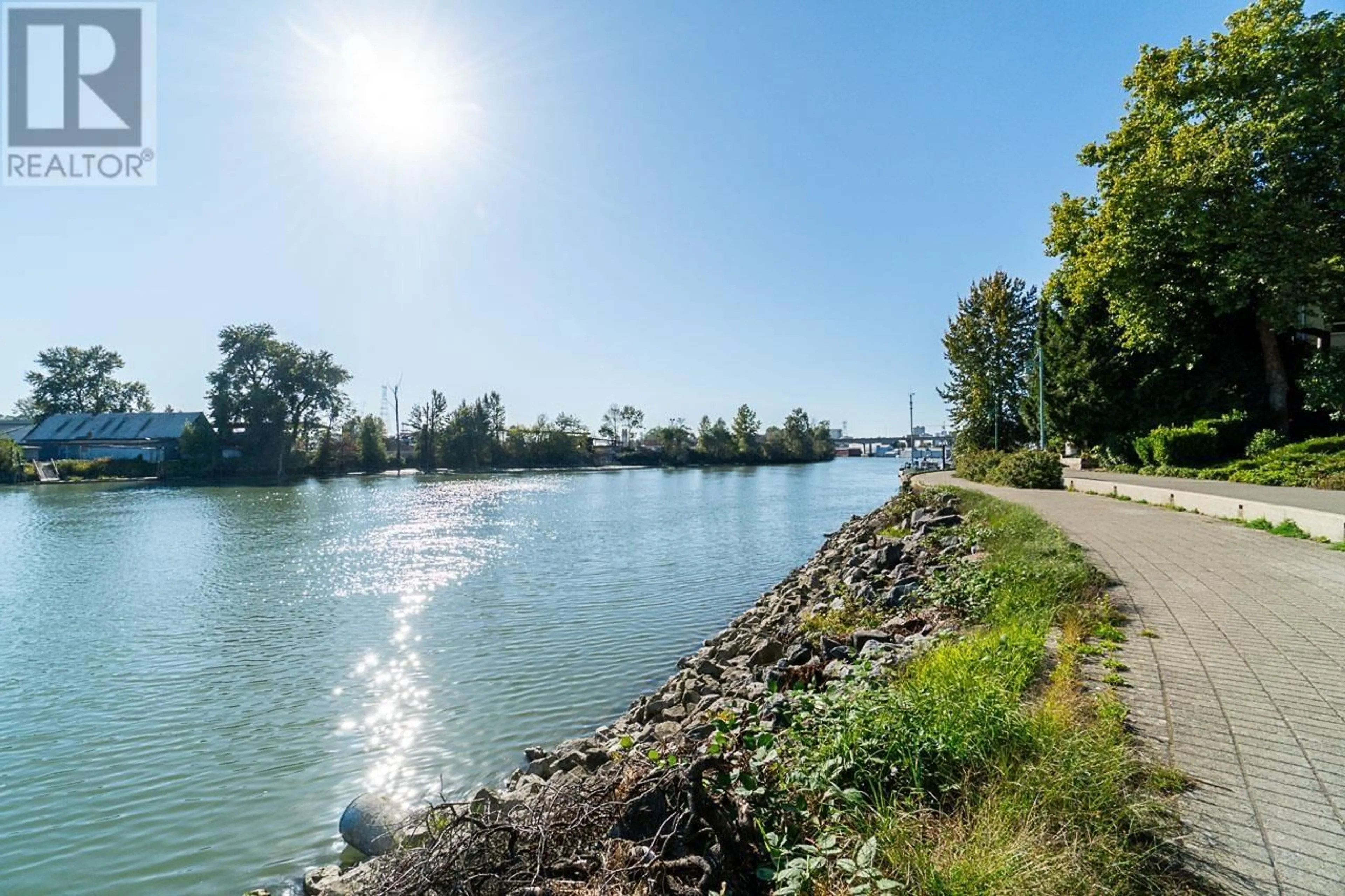 A pic from exterior of the house or condo, the view of lake or river for 310 1820 E KENT AVENUE SOUTH AVENUE, Vancouver British Columbia V5P2S7