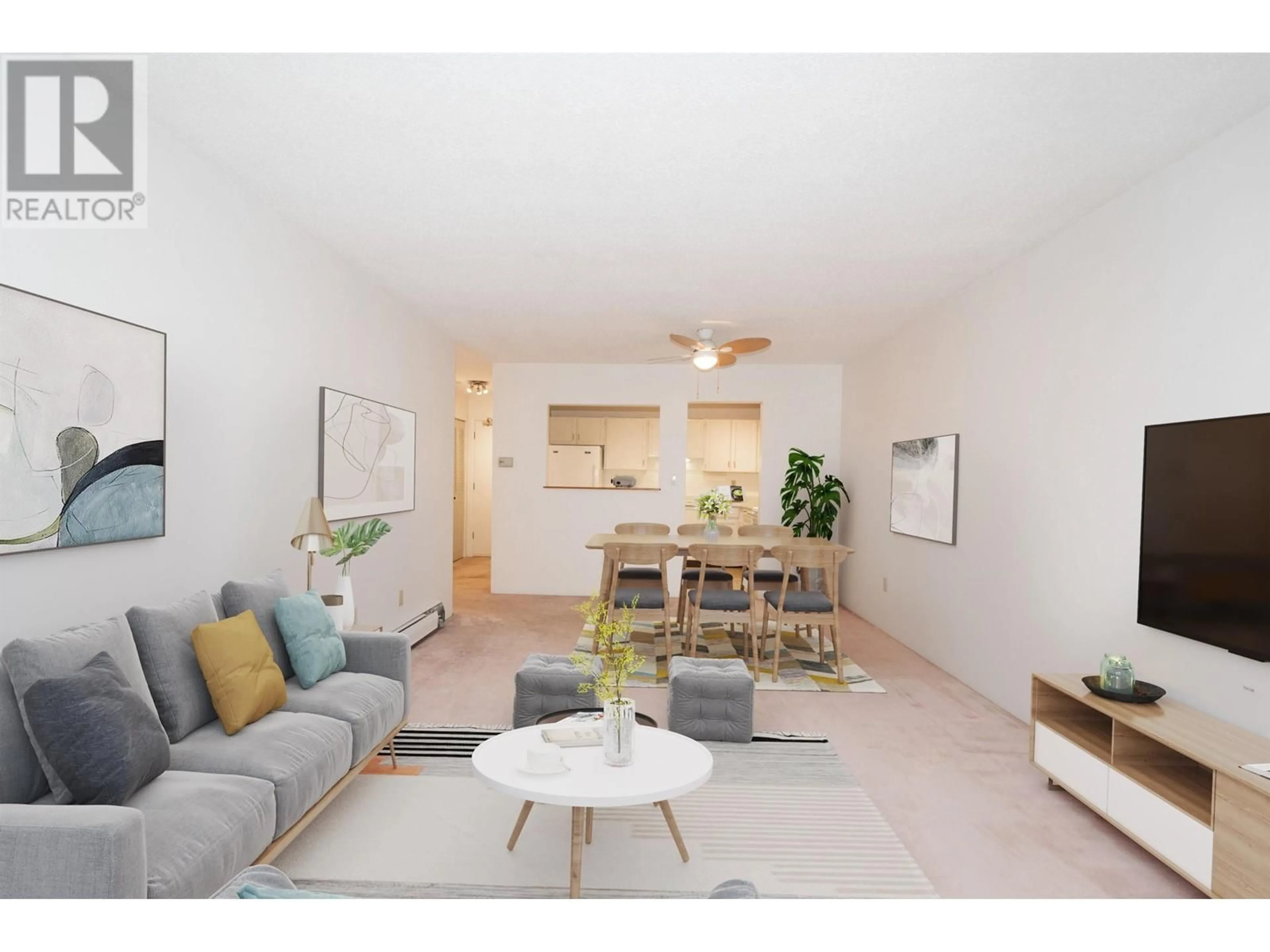 Living room, wood floors for 306 2320 TRINITY STREET, Vancouver British Columbia V5L4W7