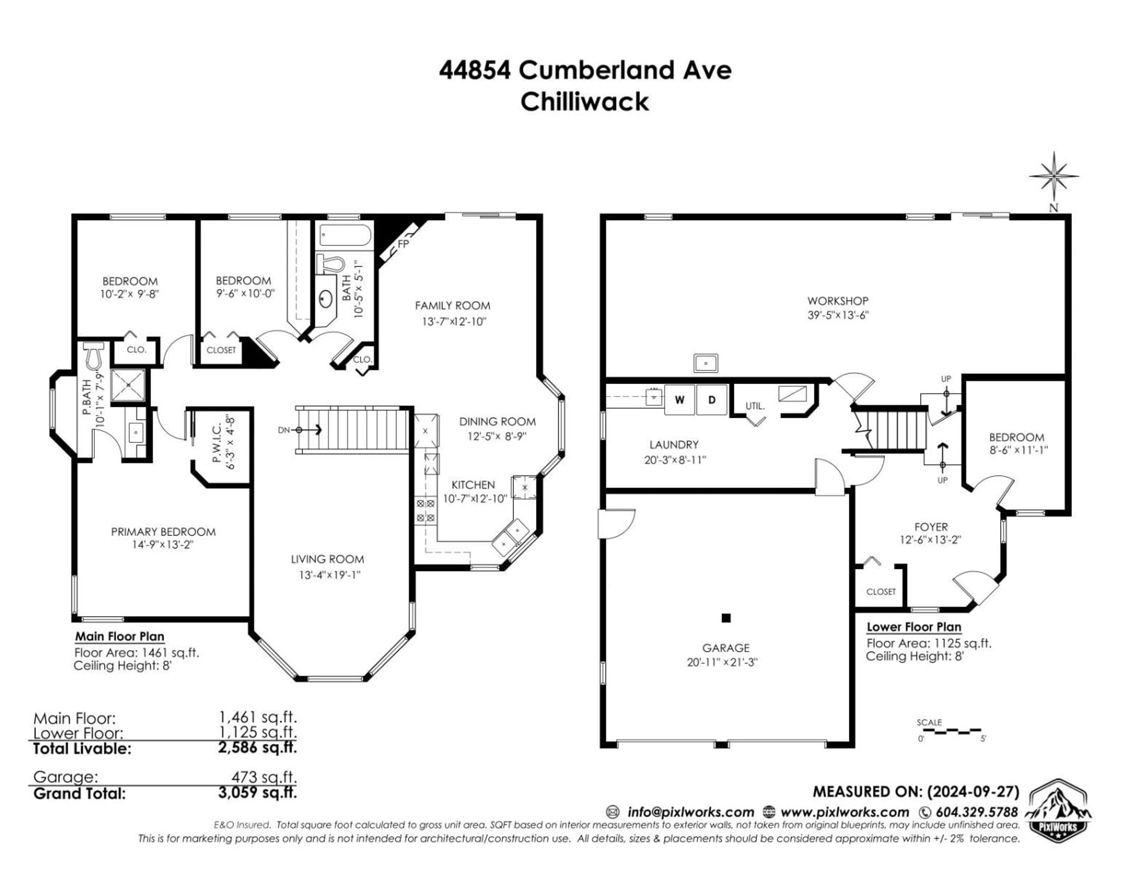 Floor plan for 44854 CUMBERLAND AVENUE, Chilliwack British Columbia V2R3H7