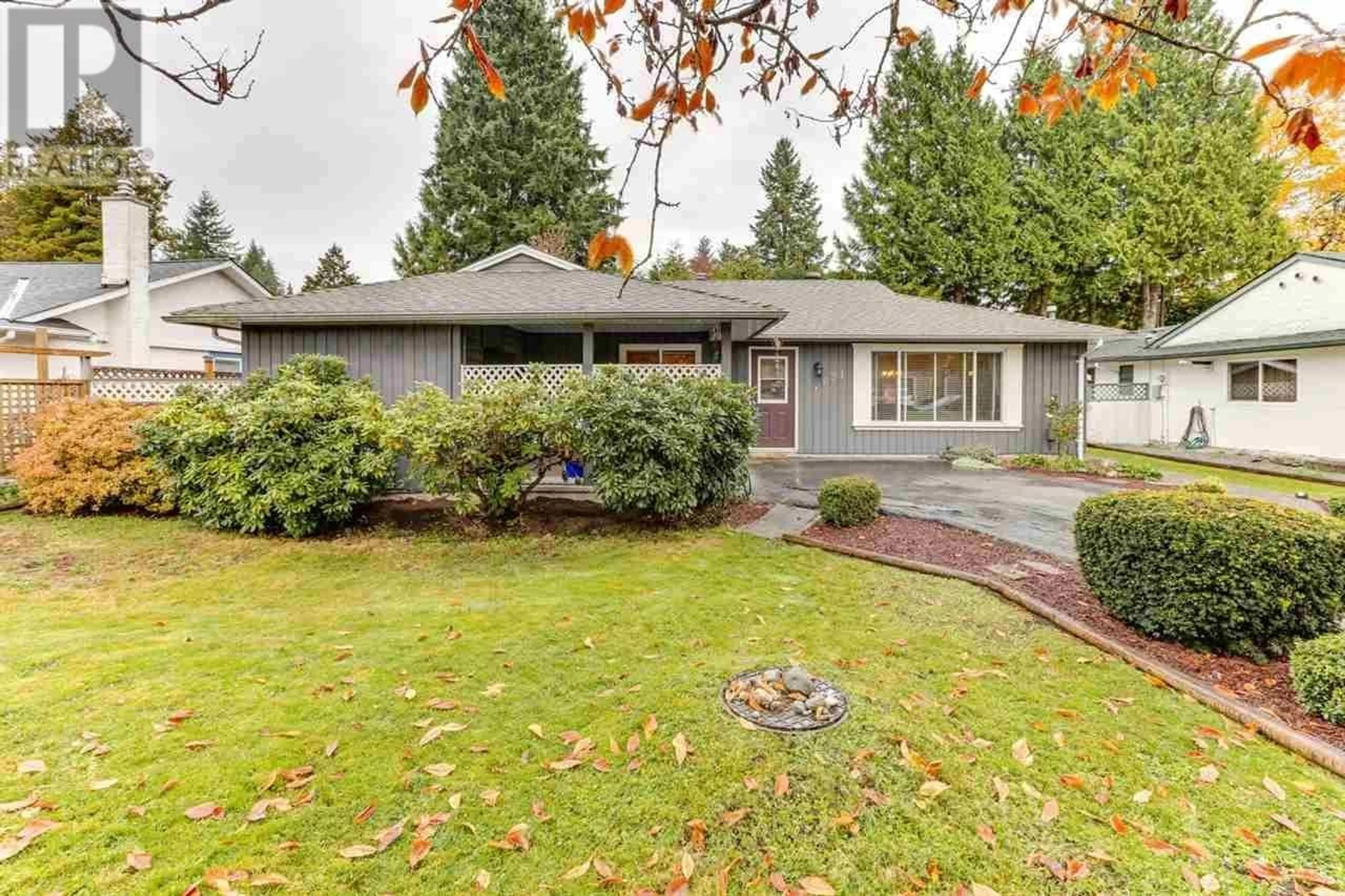 Frontside or backside of a home, the fenced backyard for 671 CYPRESS STREET, Coquitlam British Columbia V3J6L3