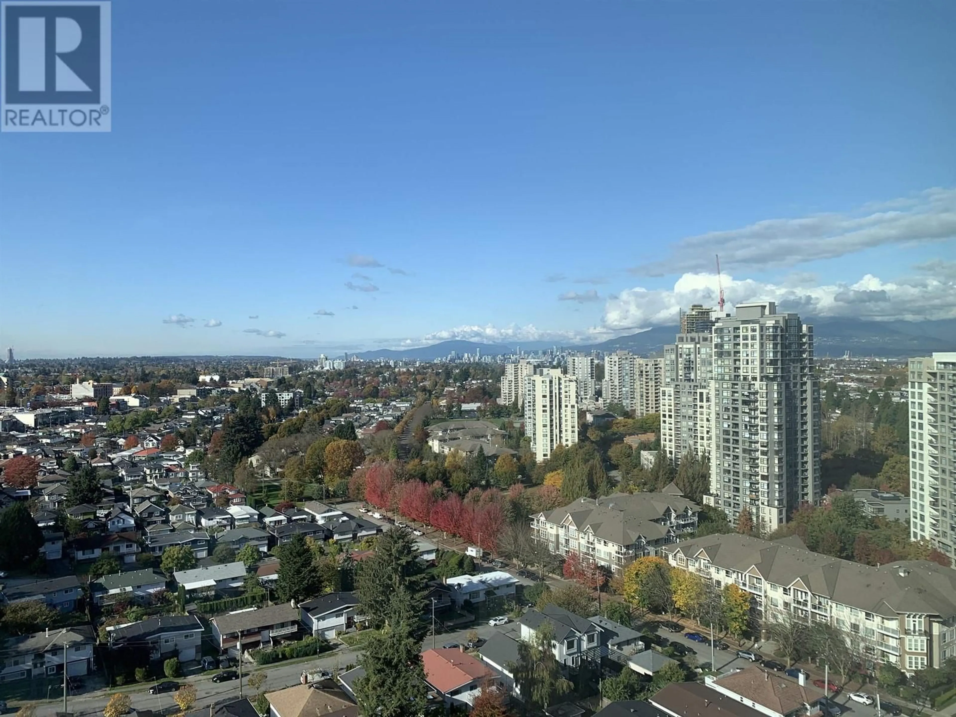 A pic from exterior of the house or condo, the view of city buildings for 2209 5665 BOUNDARY ROAD, Vancouver British Columbia V5R0E4