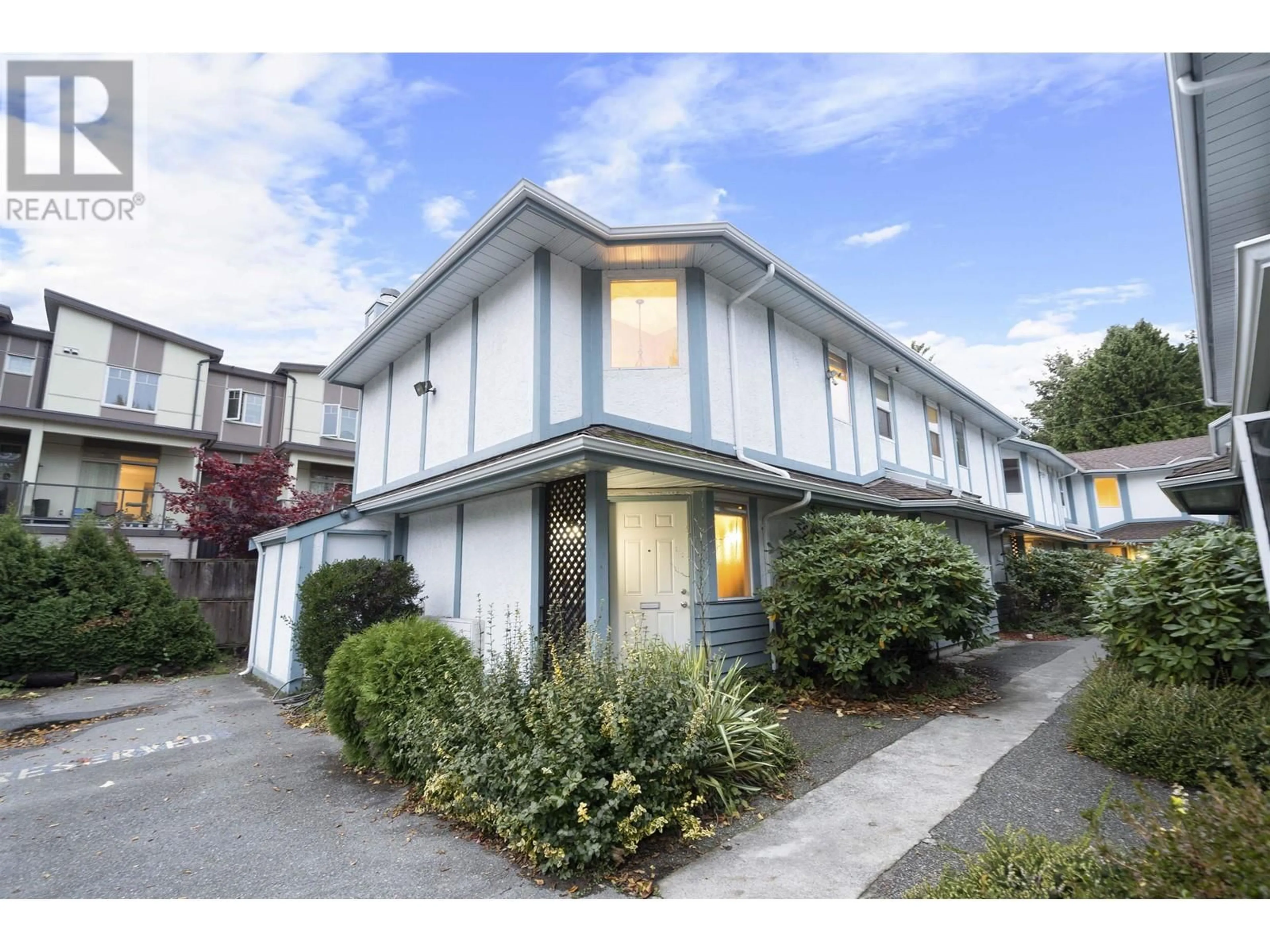 A pic from exterior of the house or condo, the street view for 8 8771 COOK ROAD, Richmond British Columbia V6Y1V8