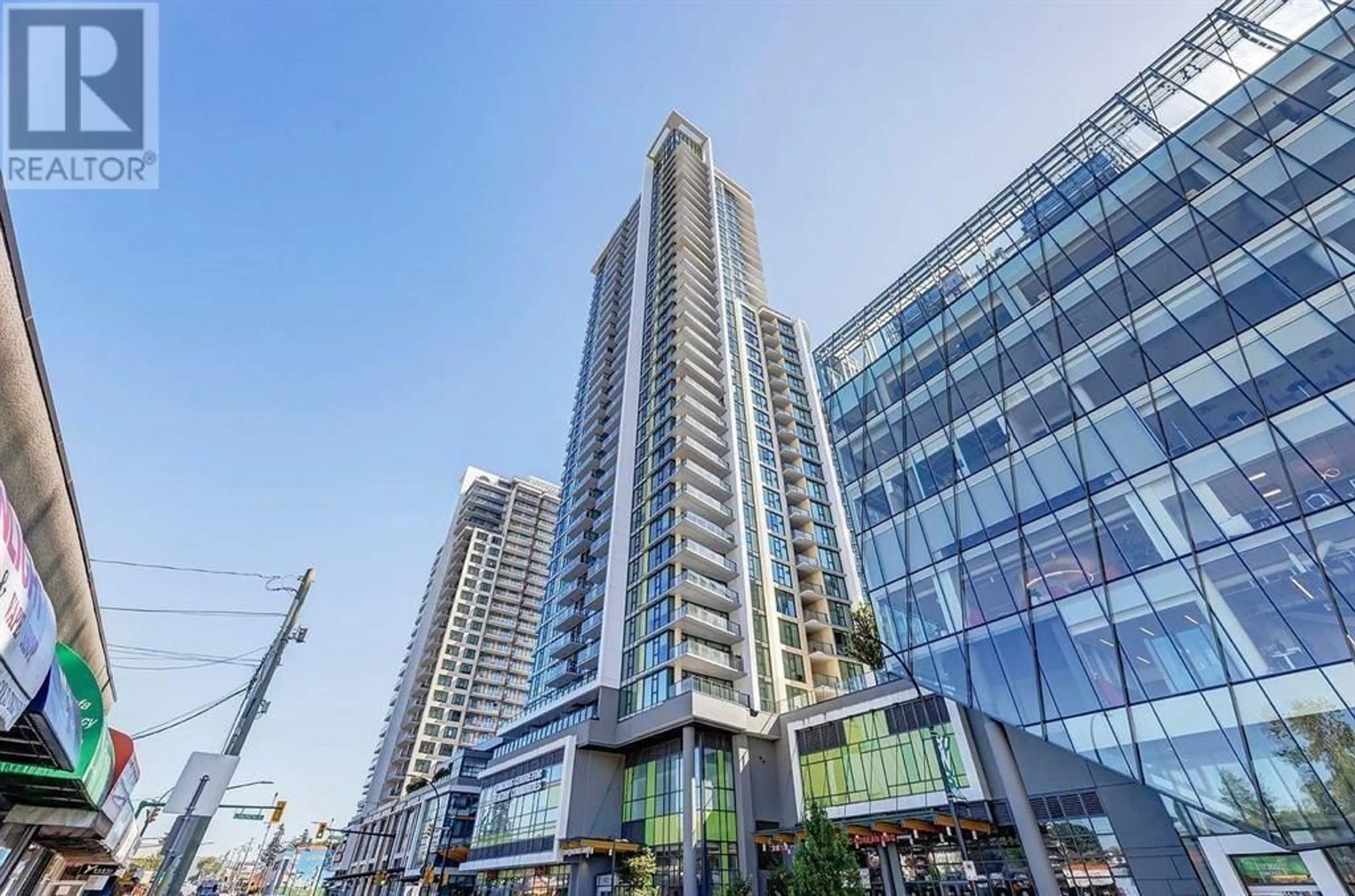 A pic from exterior of the house or condo, the view of city buildings for 607 7358 EDMONDS STREET, Burnaby British Columbia V3N0H1