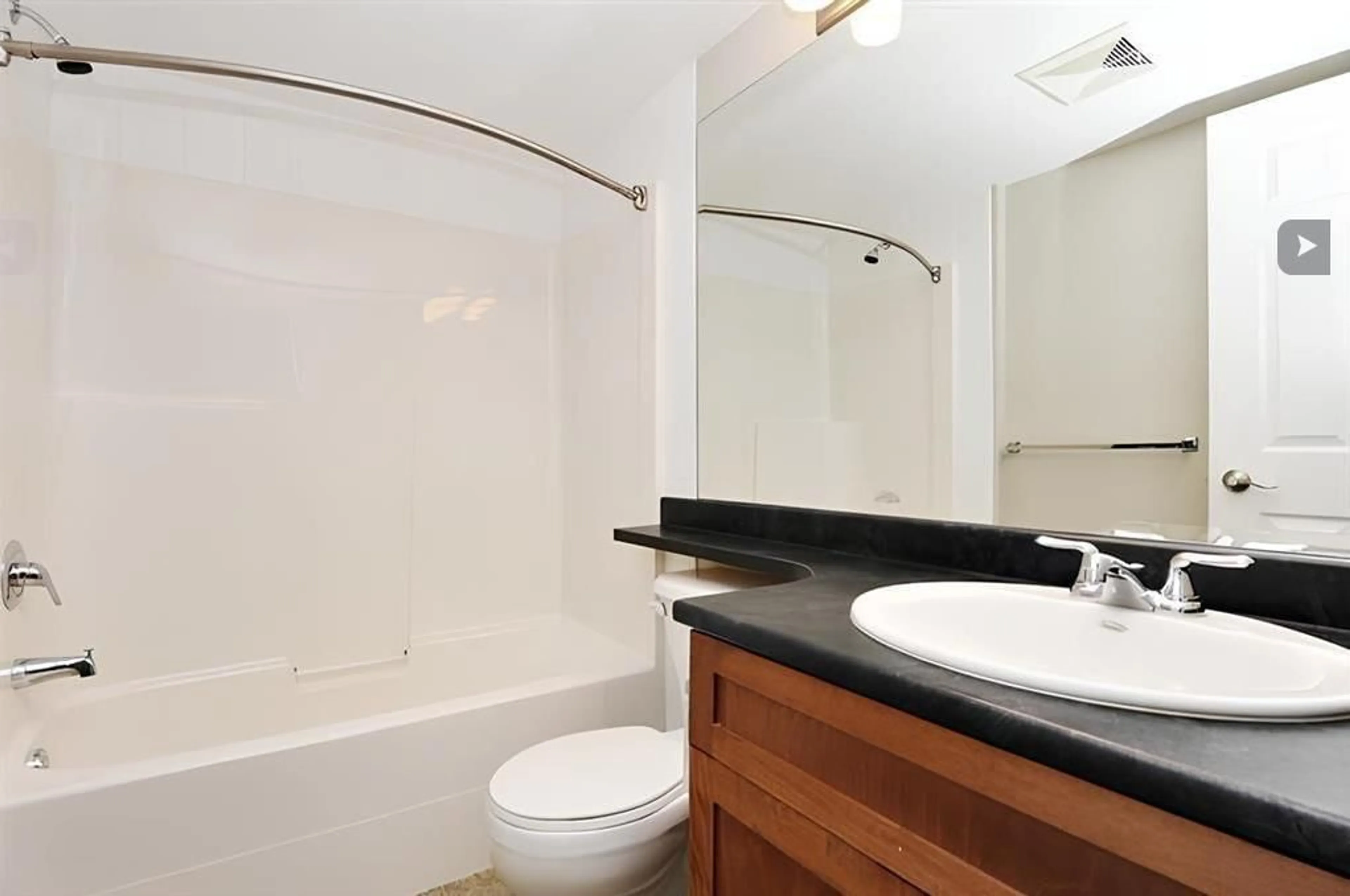 Standard bathroom, wood floors for 305 33960 OLD YALE ROAD, Abbotsford British Columbia V2S2J9