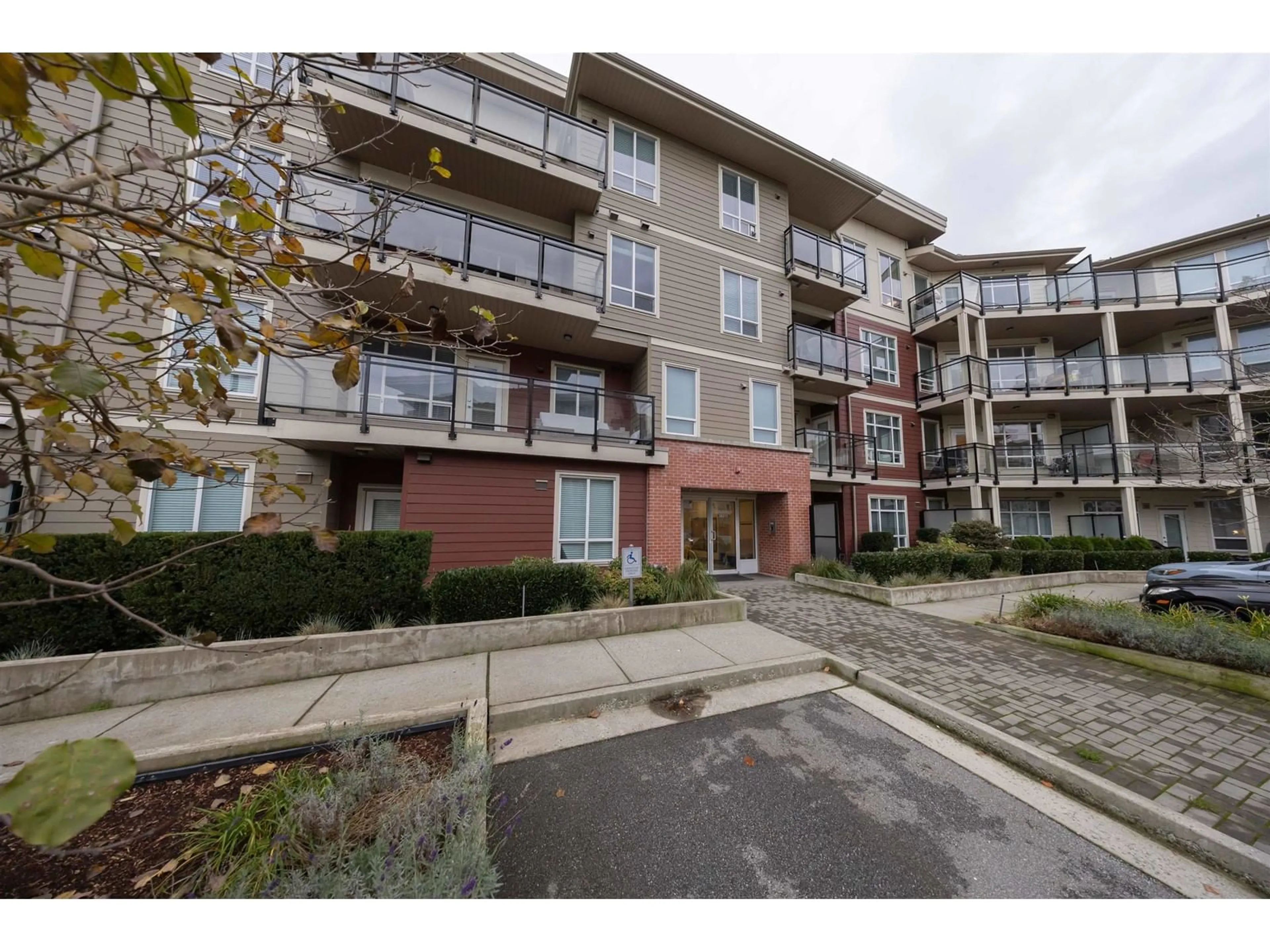 A pic from exterior of the house or condo, the street view for D202 20211 66 AVENUE, Langley British Columbia V2Y0L4