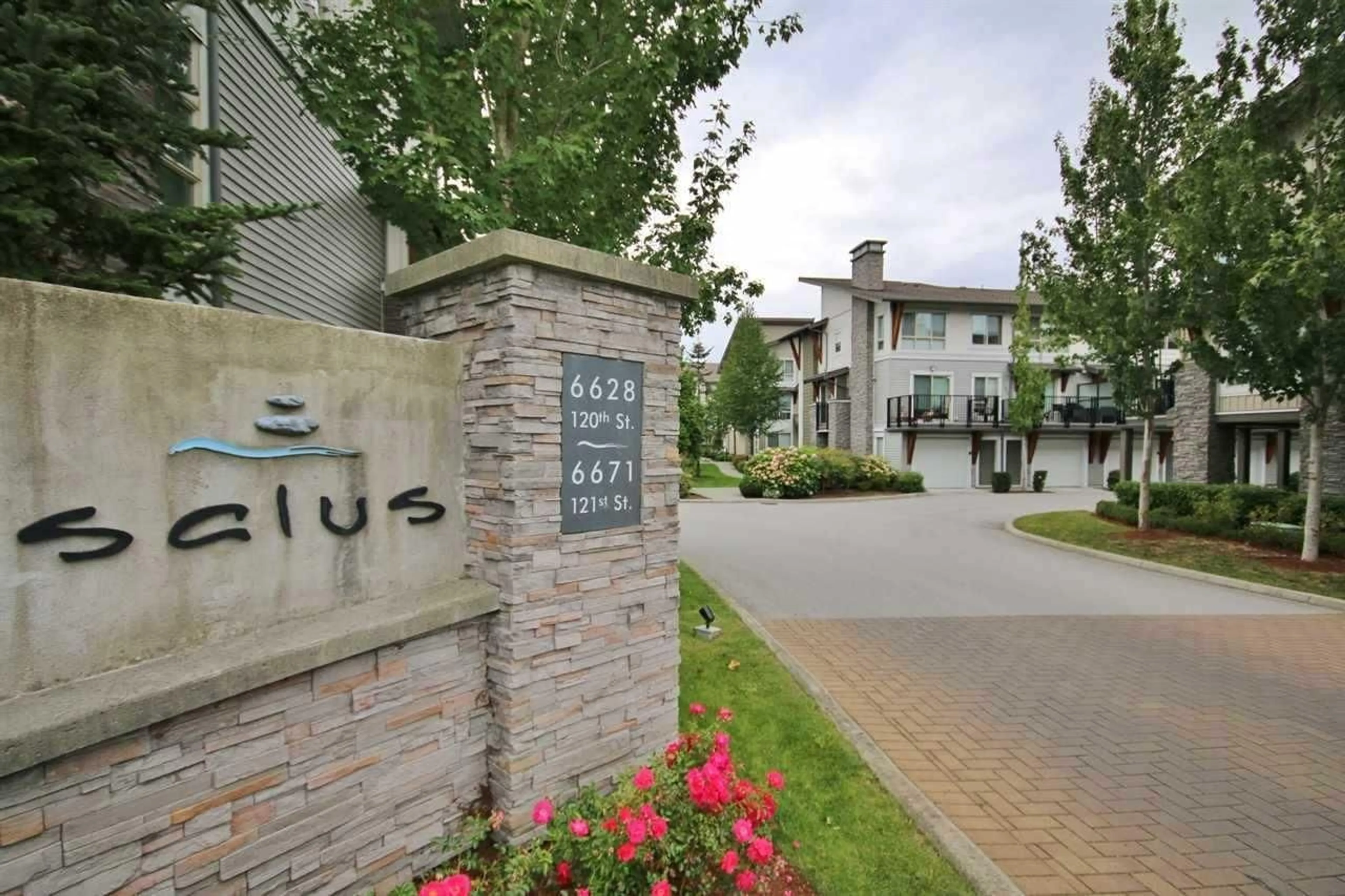 A pic from exterior of the house or condo, the street view for 155 6671 121 STREET, Surrey British Columbia V3W1T9